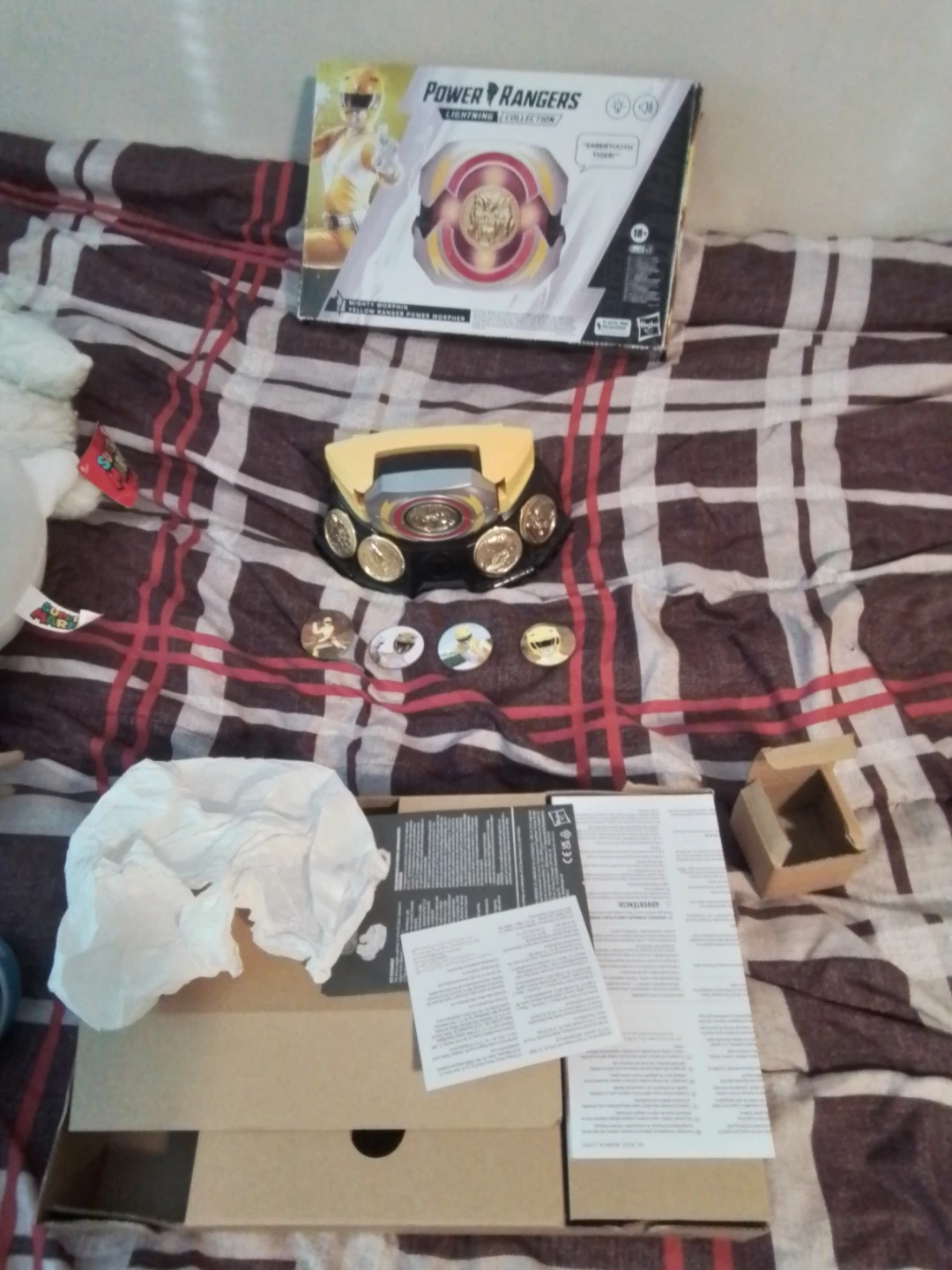 Hasbro Power Rangers Lightning Collection Yellow Morpher