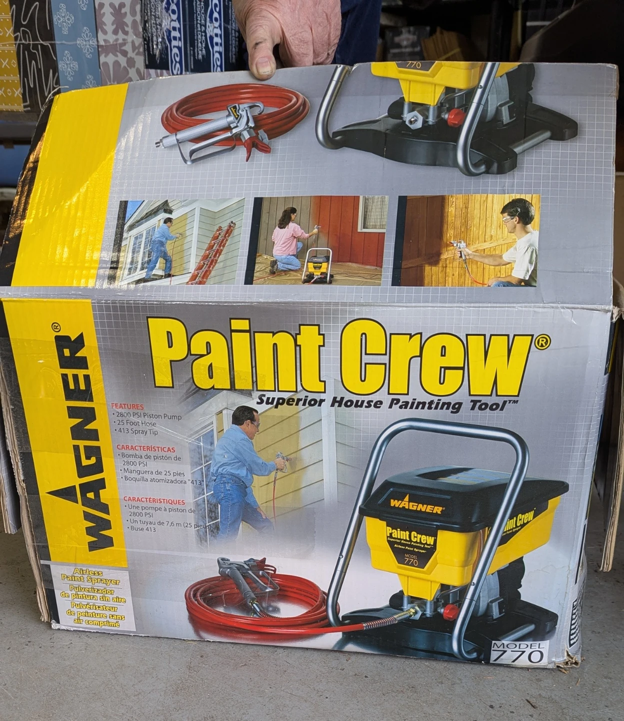Wagner Paint Crew 770 Airless Paint Sprayer