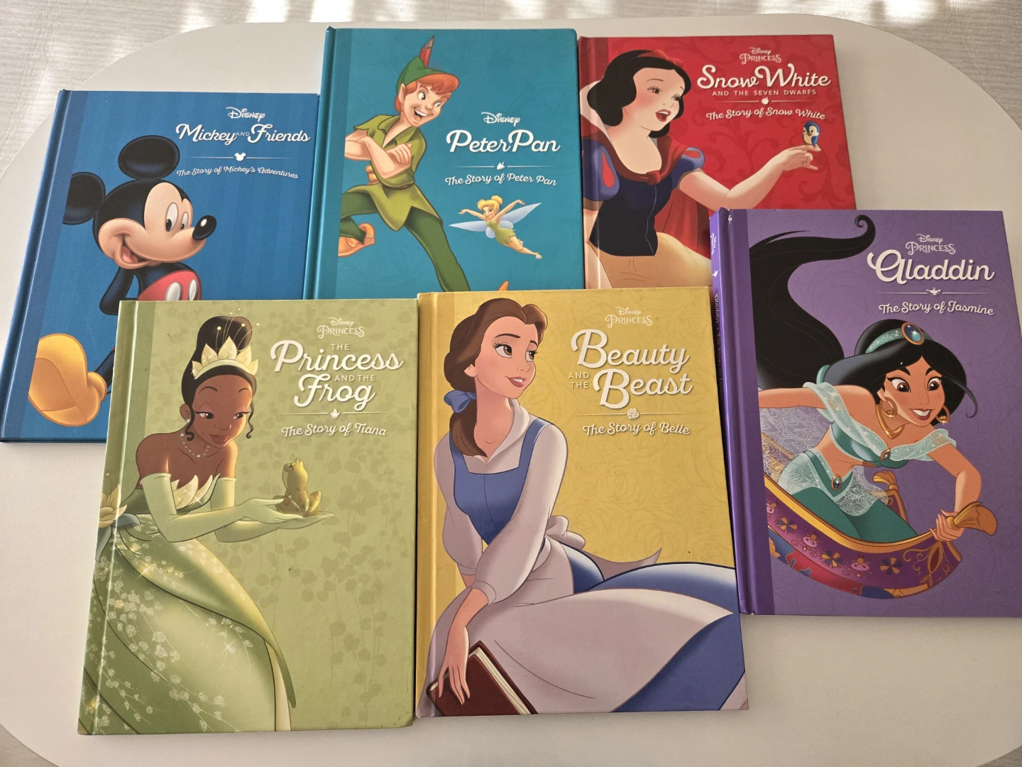 Set of 6 Disney Hardcover Storybooks