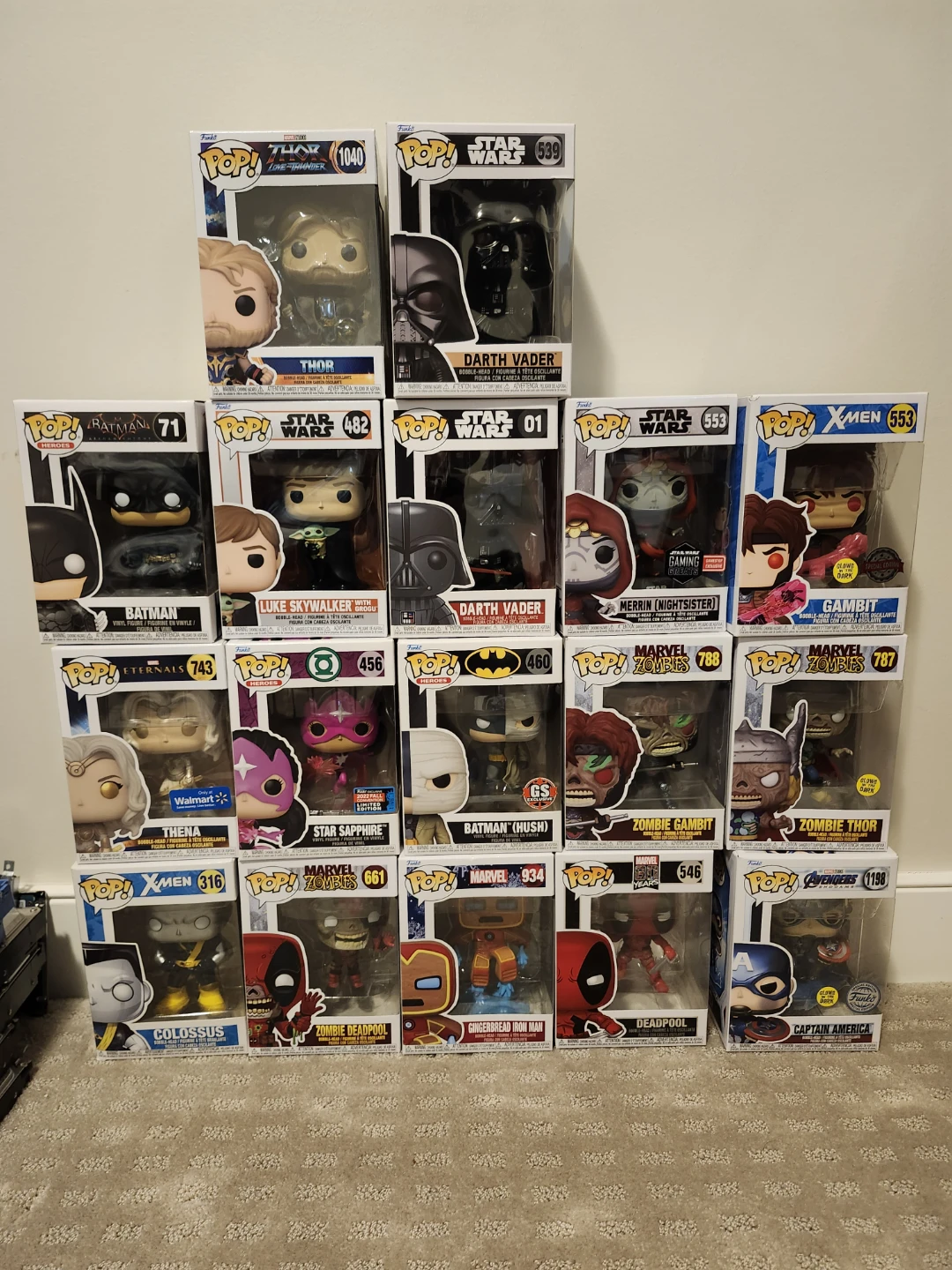 Funko Pop Figures Collection - Various Models