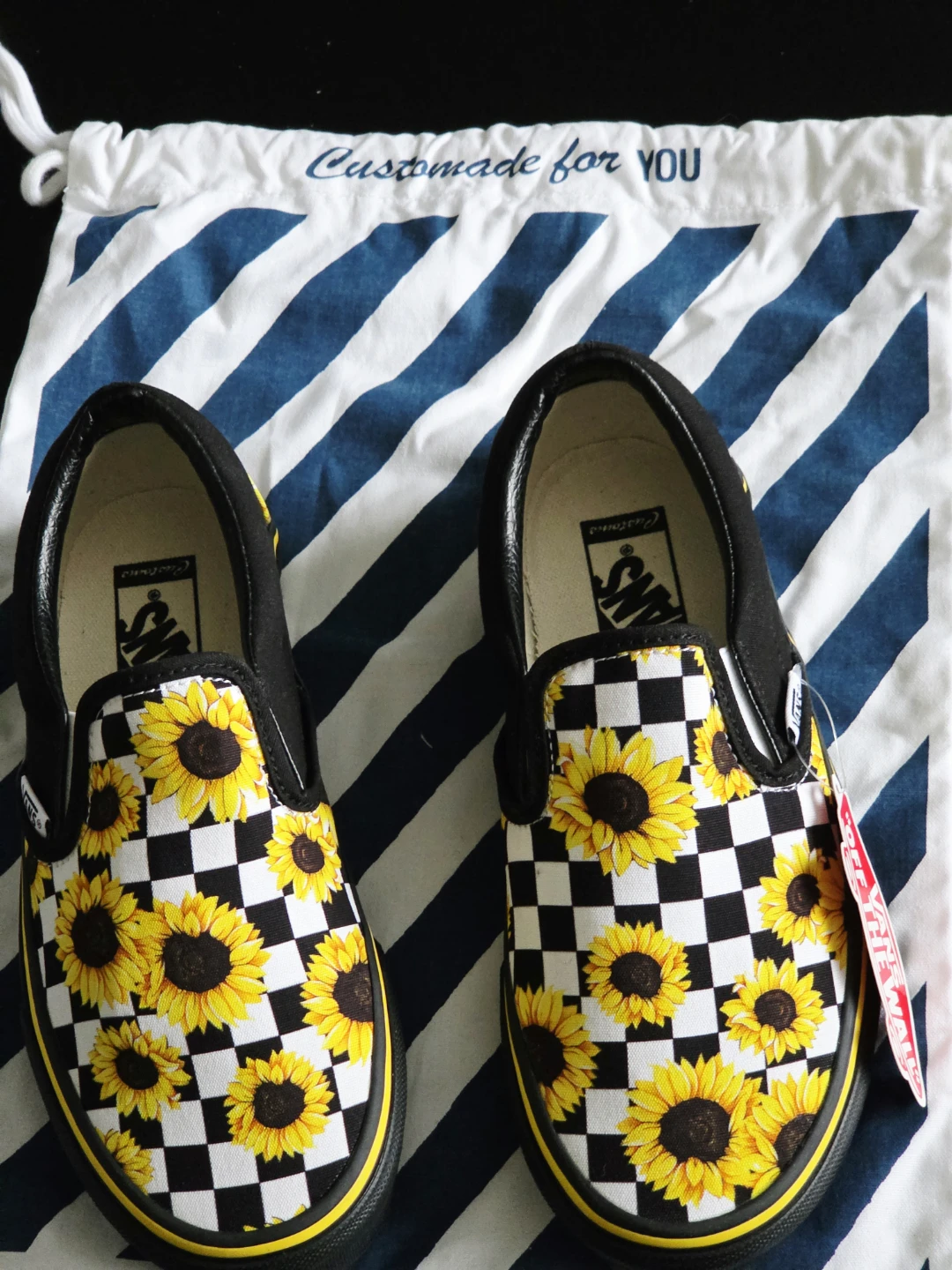 Vans Sunflower Checkerboard Slip-Ons - photo 4