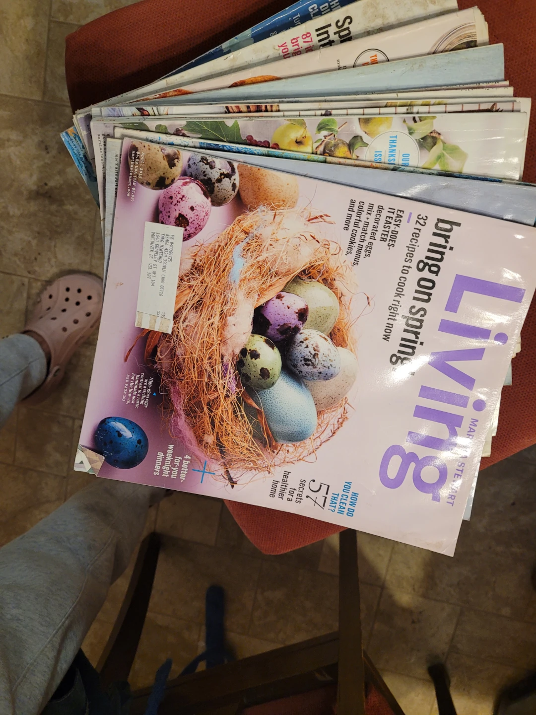 Collection of Martha Stewart Living Magazines