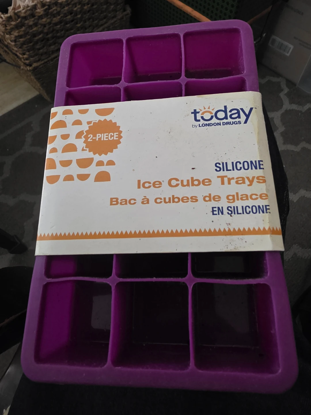 Today by London Drugs 2-Piece Silicone Ice Cube Trays