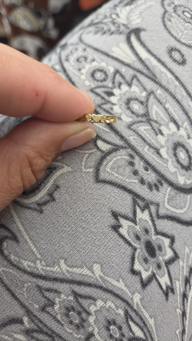 Ring 10k real gold
