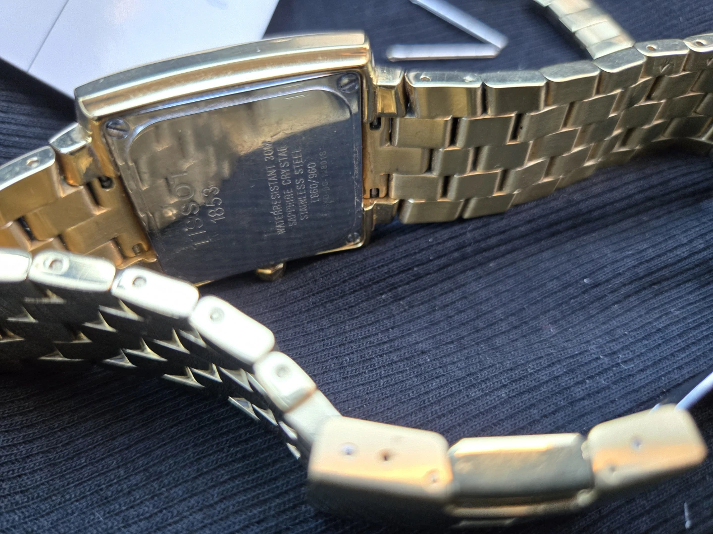 Tissot 1853 Gold-Tone Stainless Steel Watch - photo 4