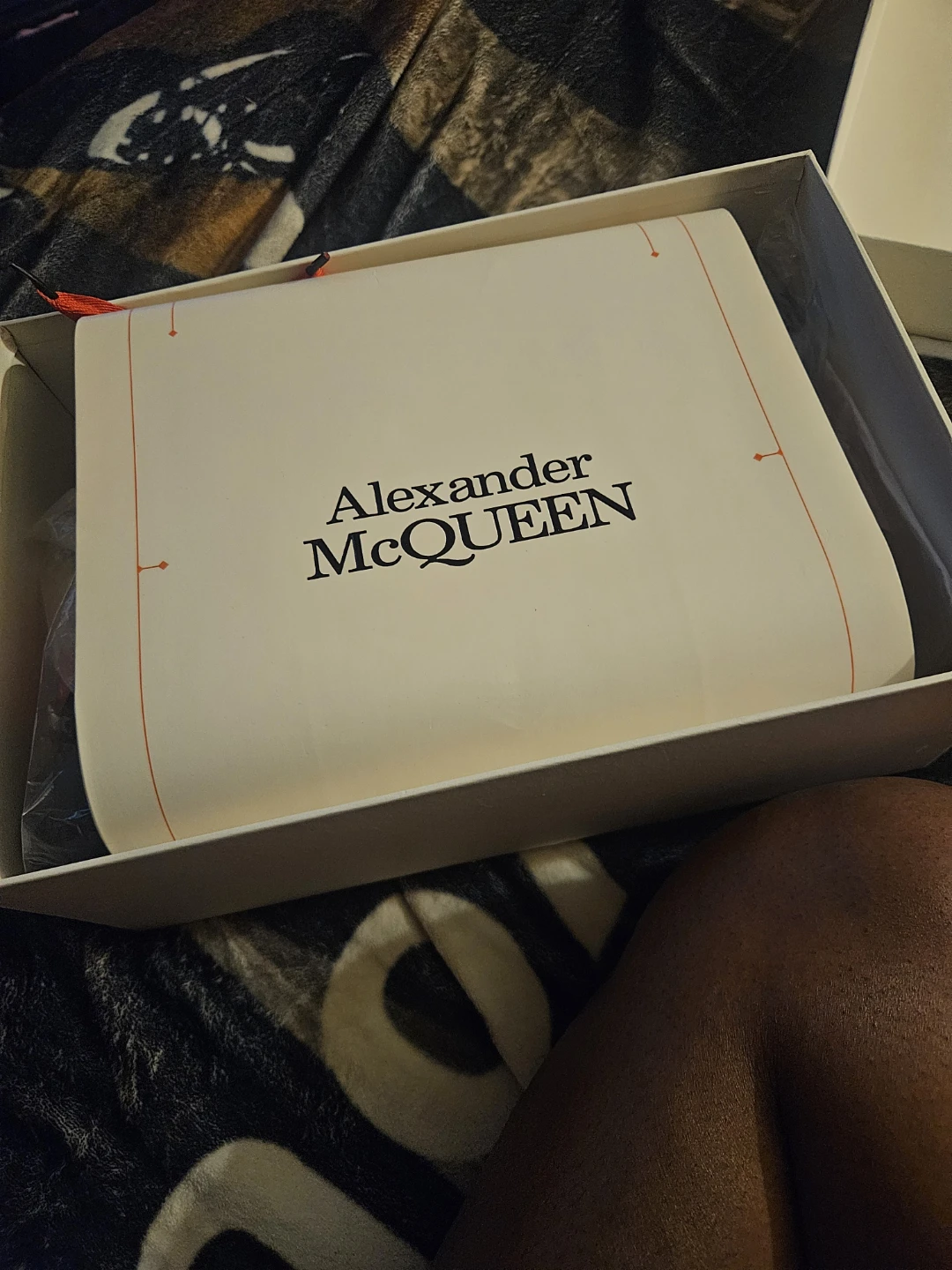 Alexander McQueen Oversized Sneakers Black/Red - photo 2