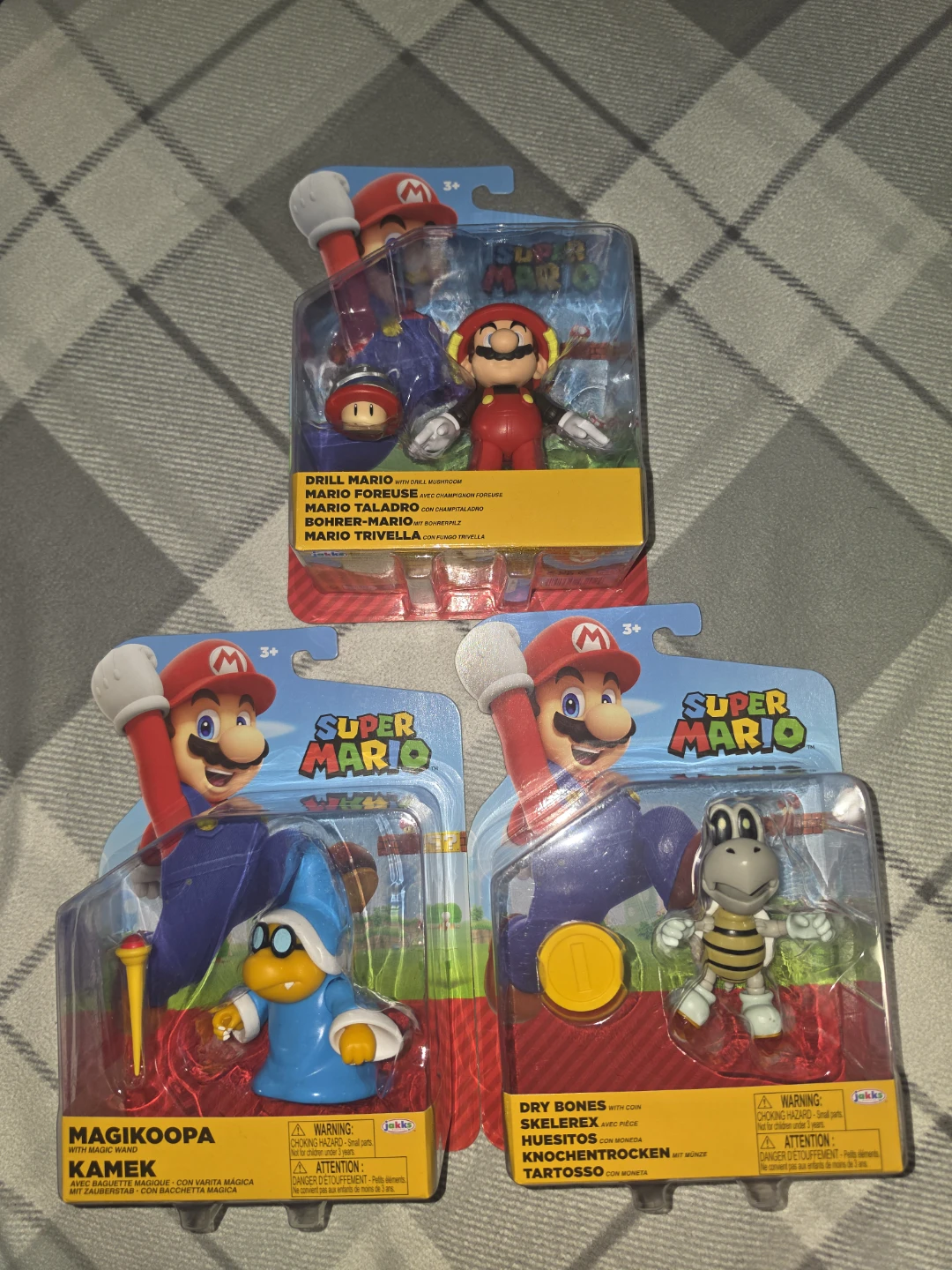 Super Mario Jakks Pacific Figures 4 Inch