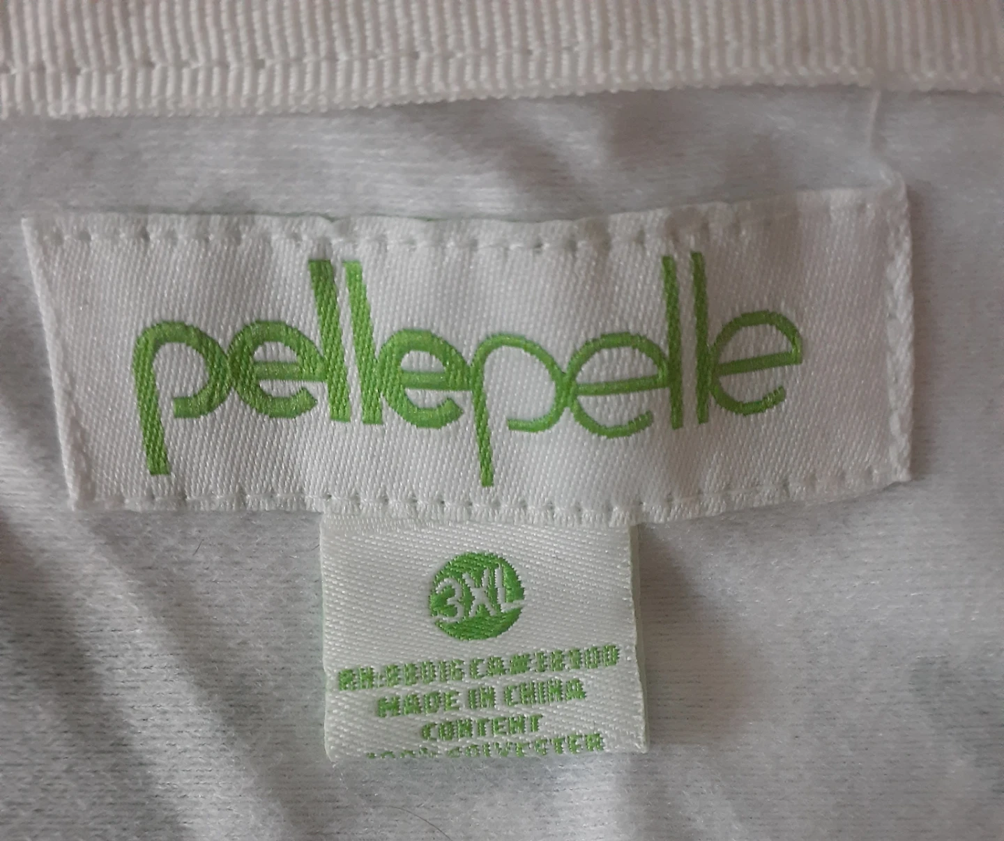 Pelle Pelle White and Green Graphic Track Jacket VINTAGE Y2K - photo 3