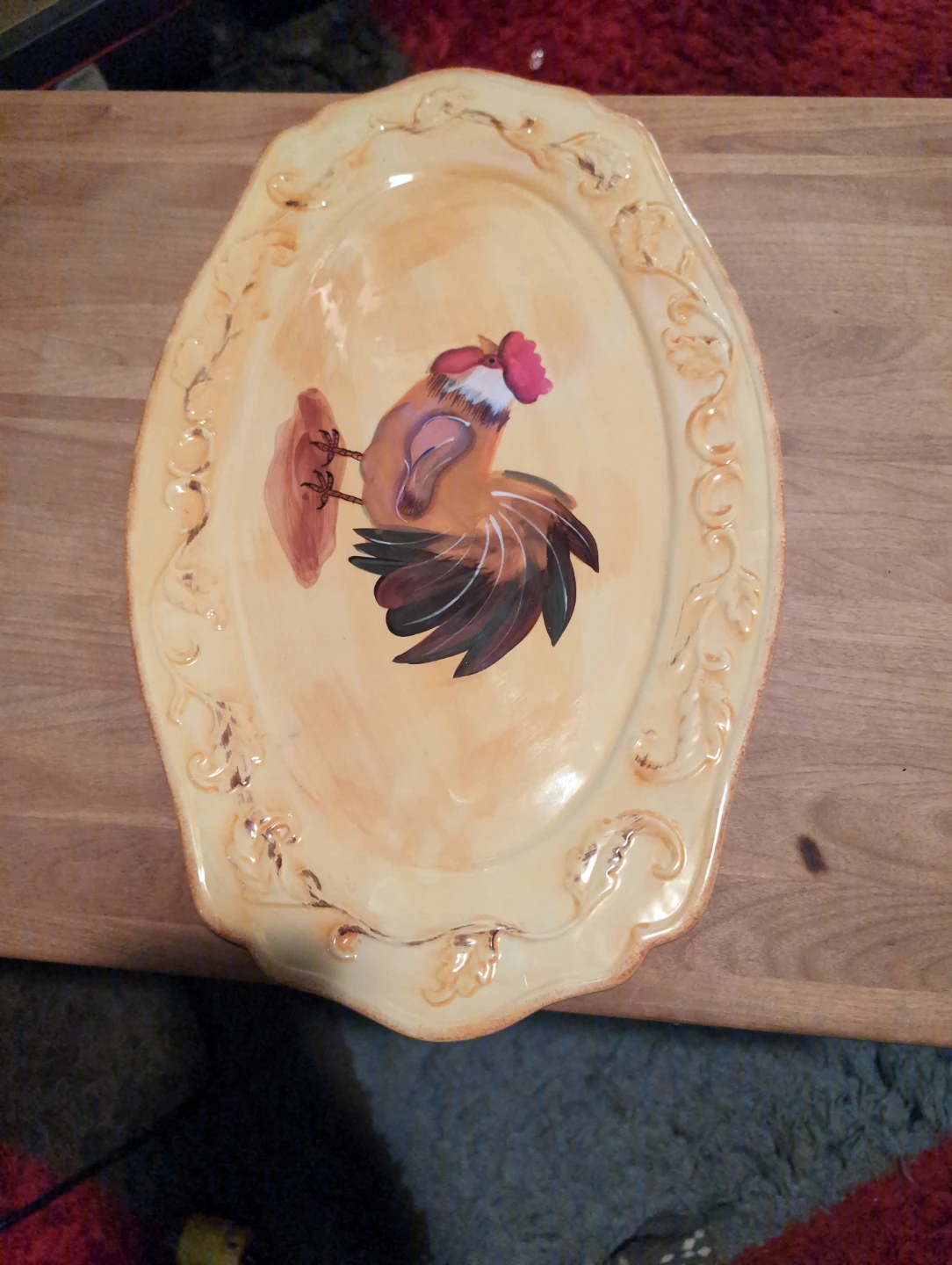 Tuscan Rooster by Jay Serving Platter - photo 2