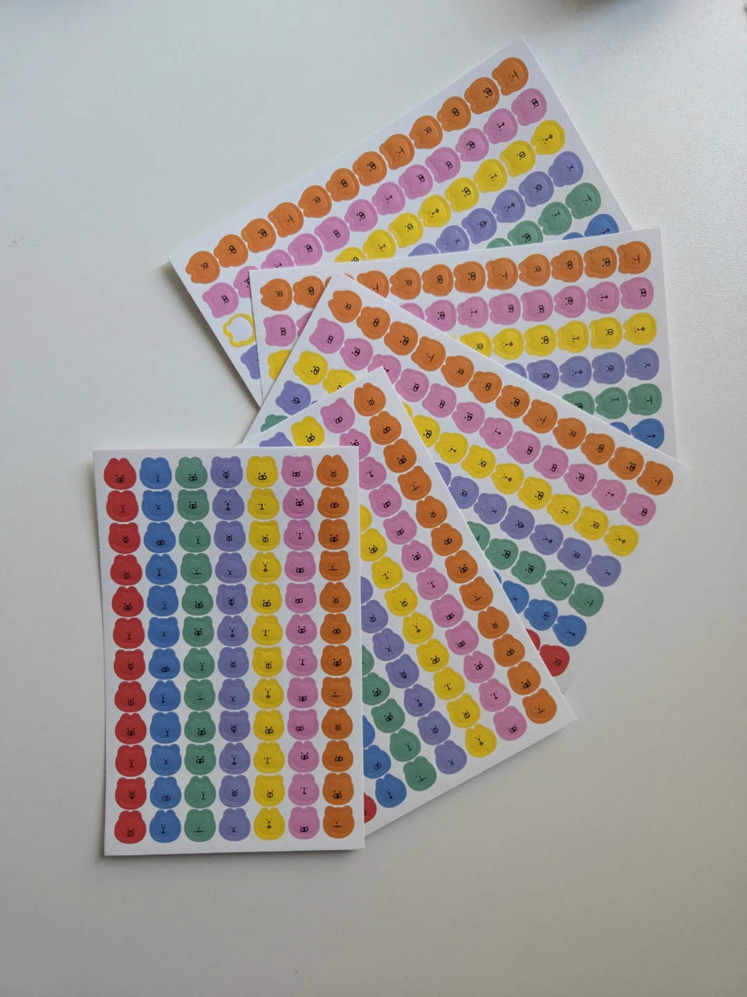 Animal Mark Seal Stickers 504 Pieces