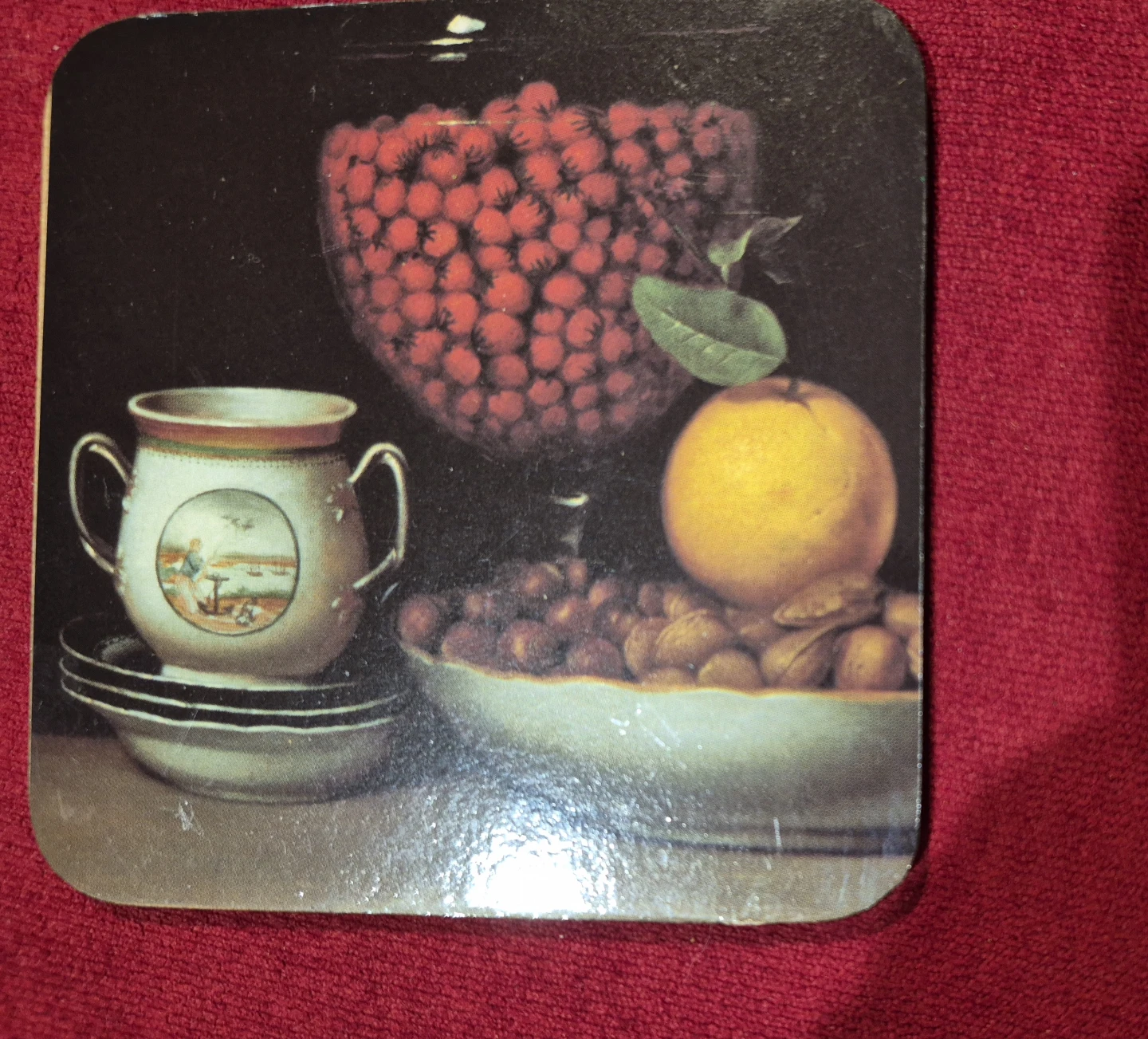 Set of 4 Still Life Art Coasters (Skokie) - photo 2