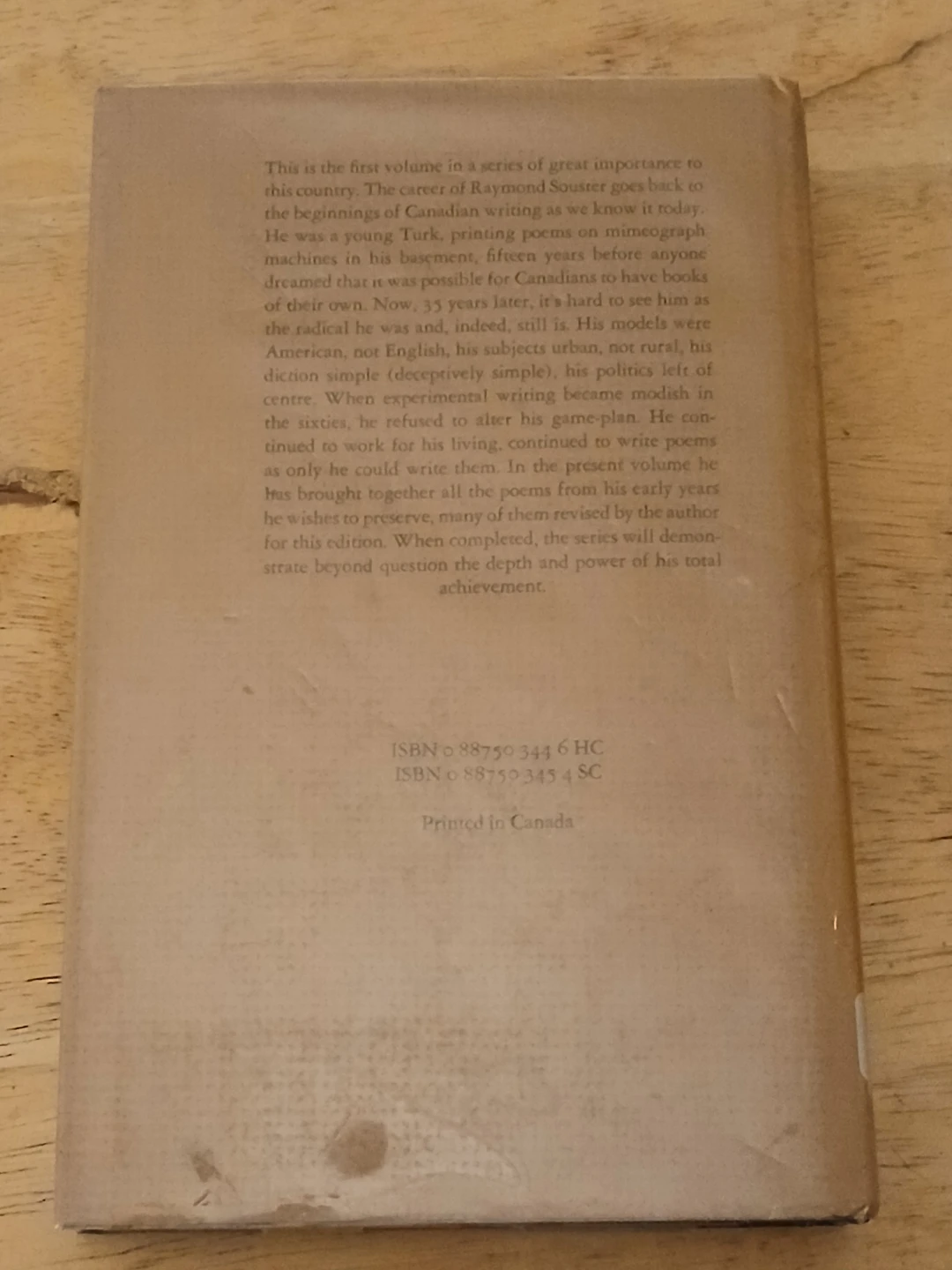 Collected Poems of Raymond Souster Volume One - photo 5