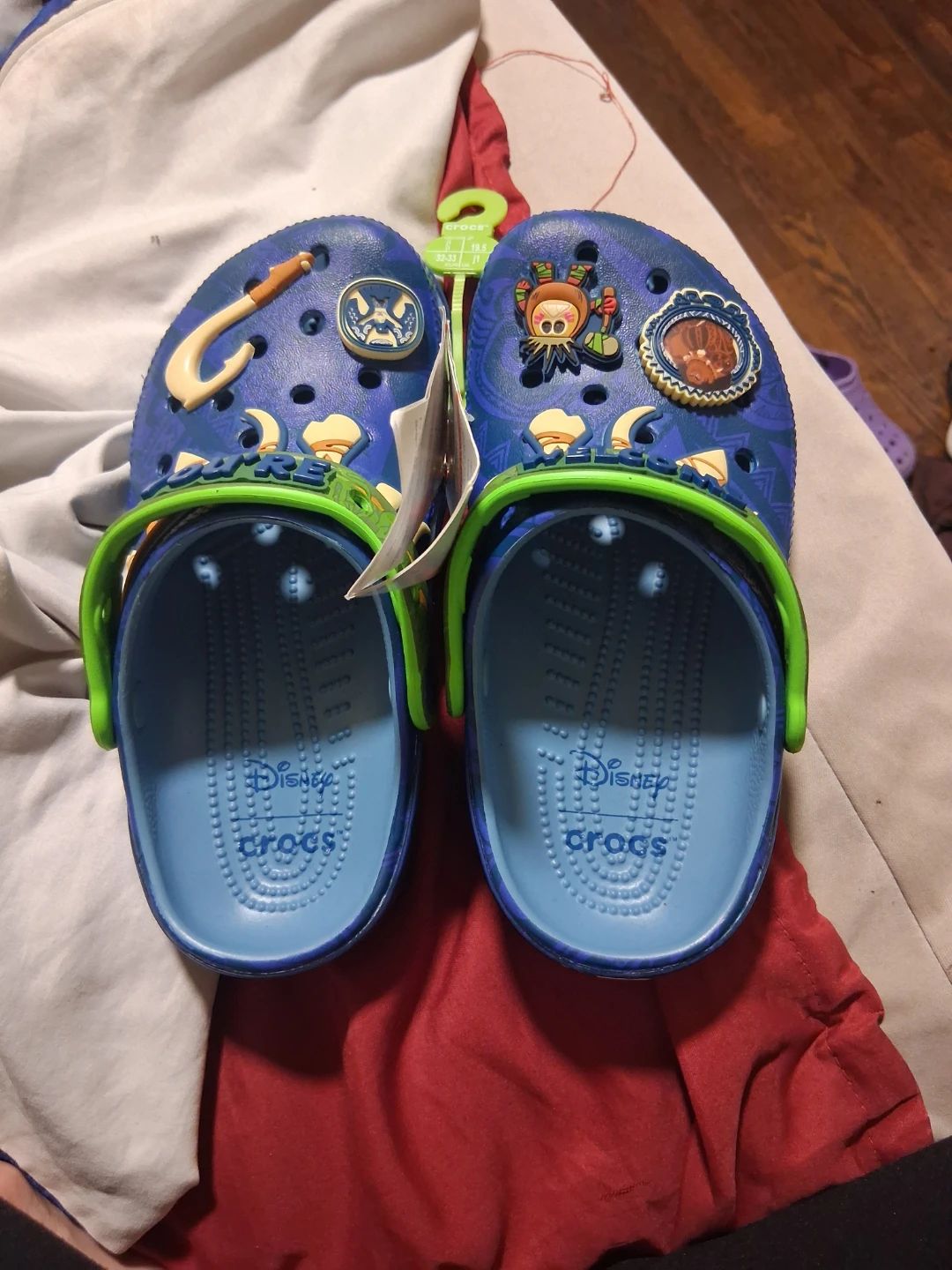 Disney Moana Kids Crocs Size 4 - photo 2