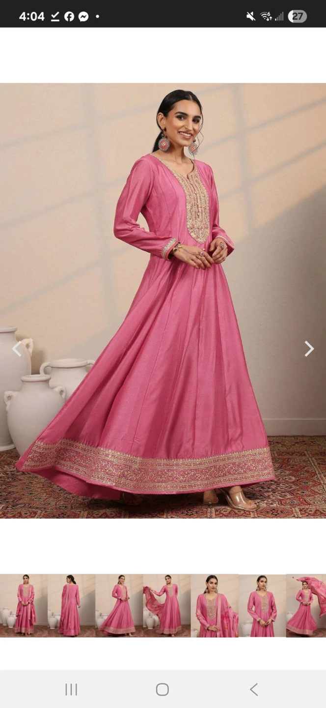 Ethnic suits from Meena Bazar brand new colors xl size - photo 2
