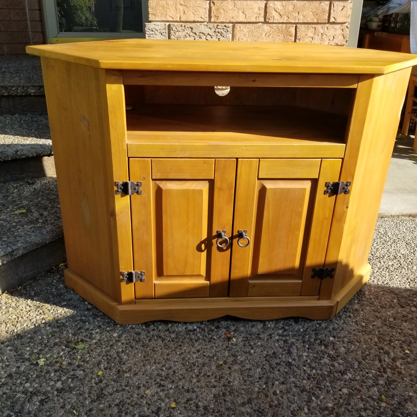Rustic Pine TV Cabinet - photo 5