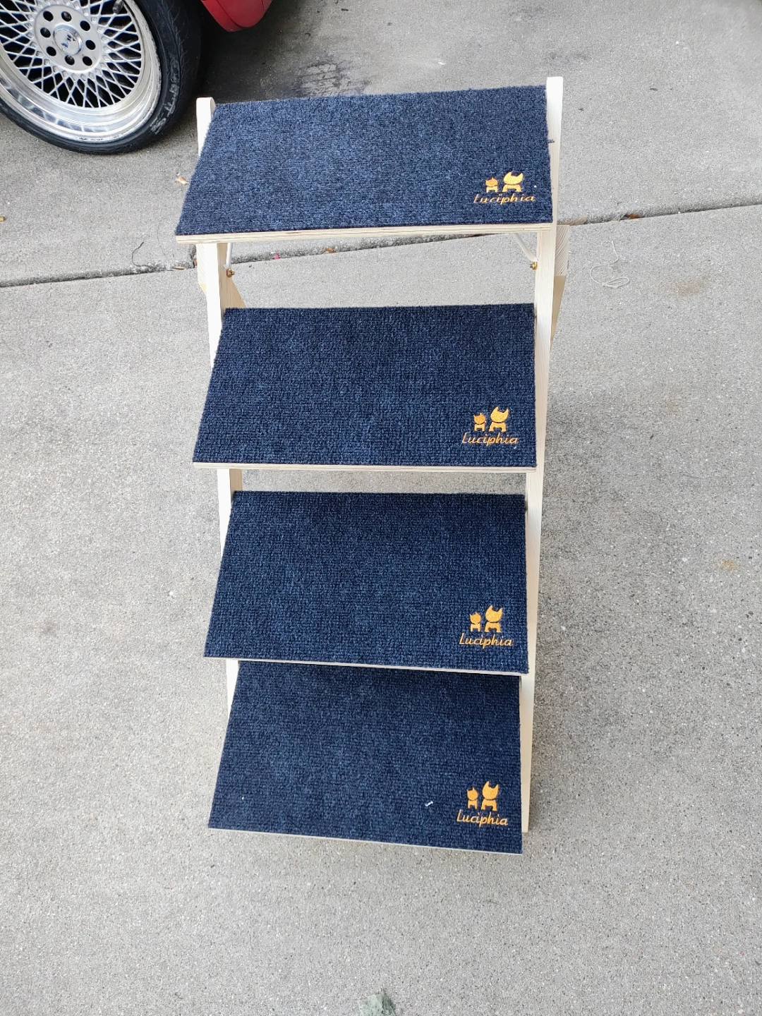 Luciphia 2-in-1 Pet Stairs and Ramp - photo 3
