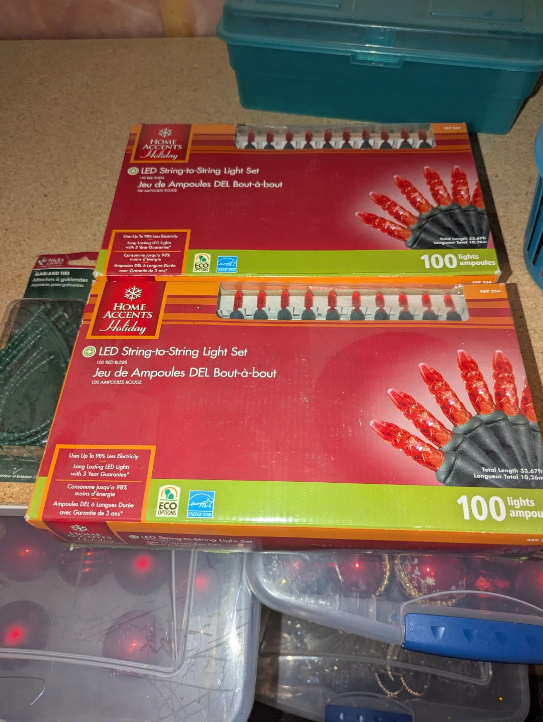 Home Accents Holiday light sets brand new i in box & others