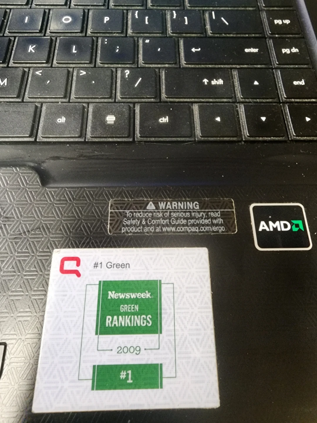 Compaq Presario CQ62 Laptop - photo 2