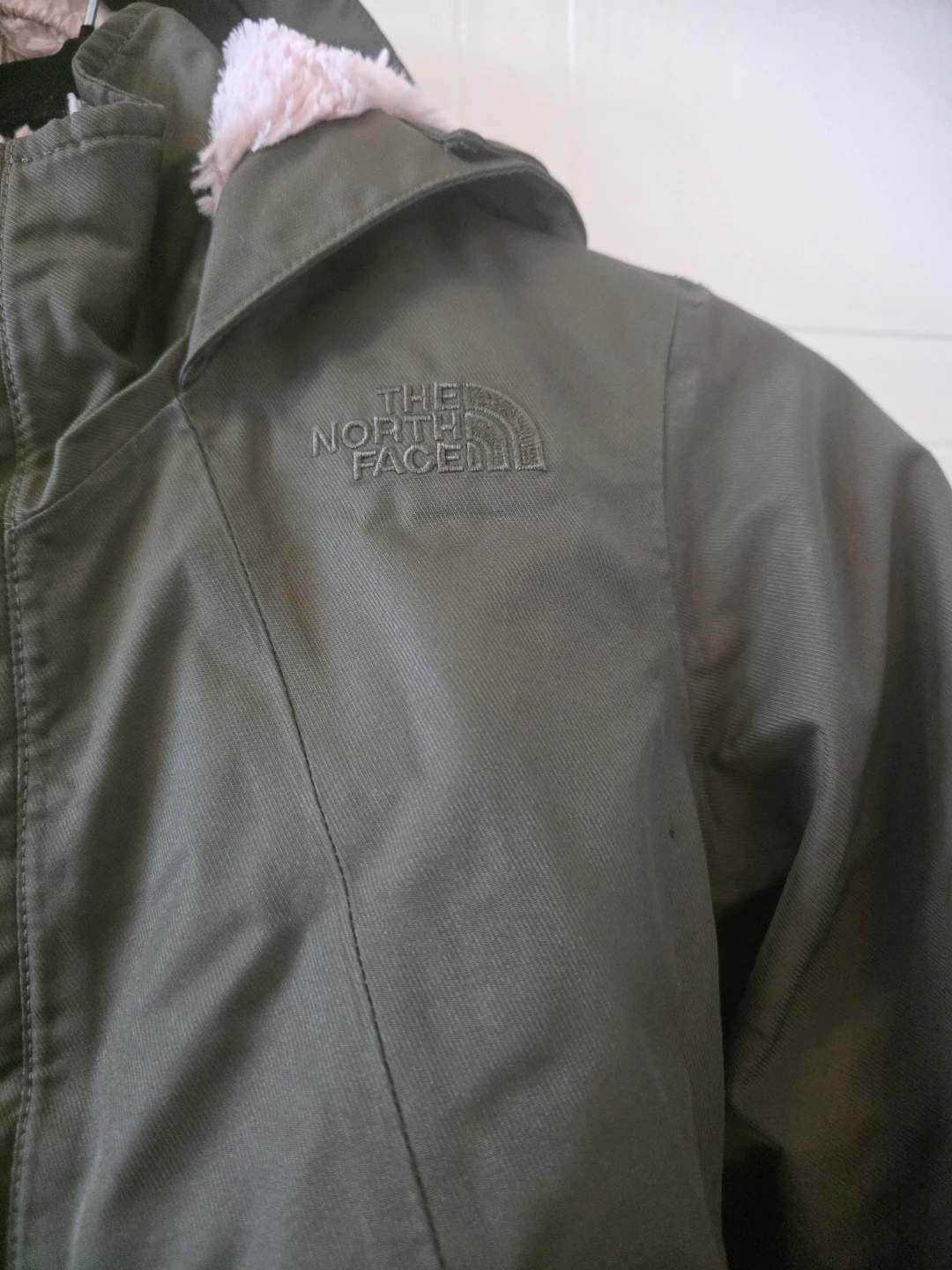 The North Face Olive Green Winter Jacket