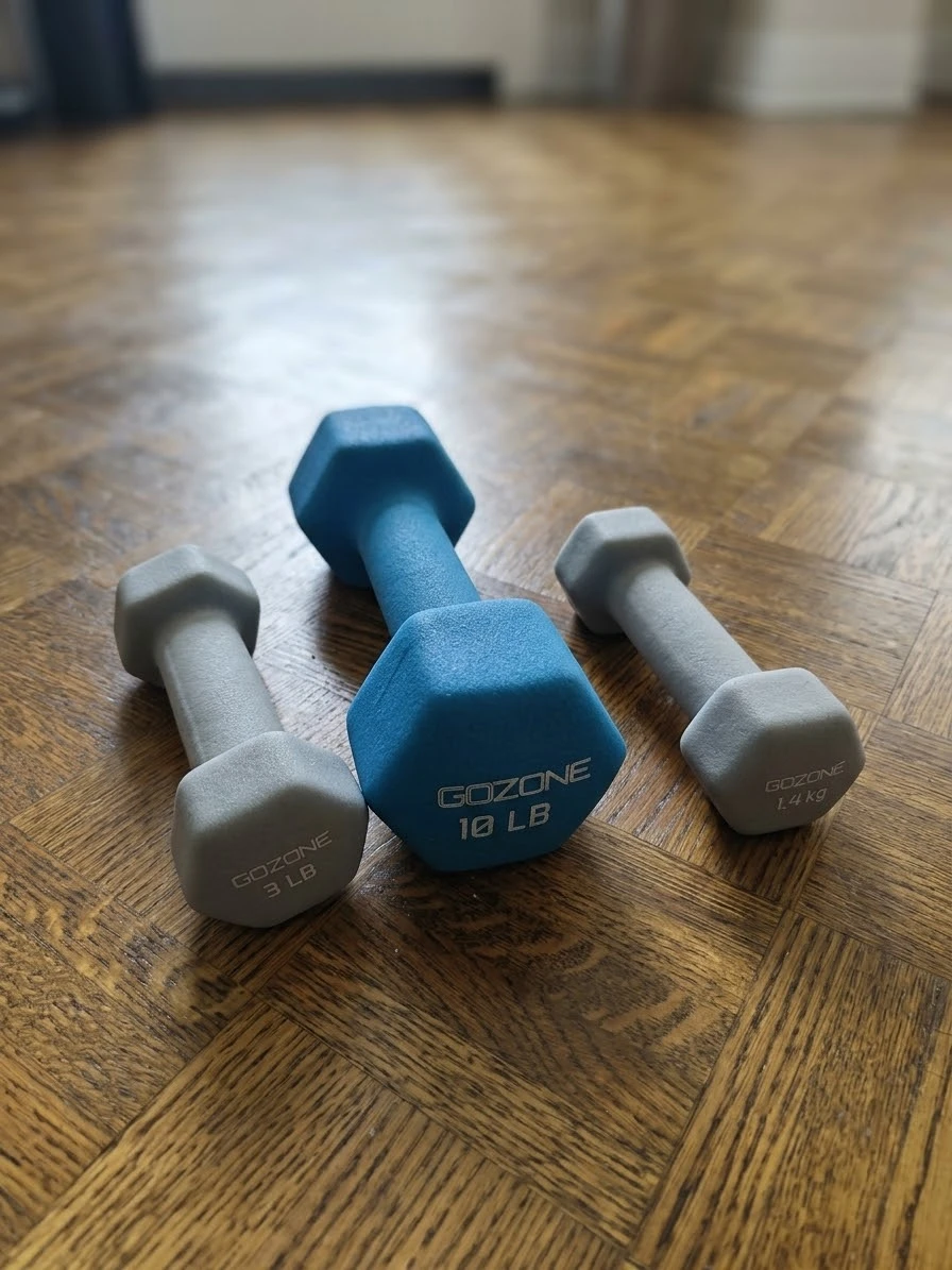 GoZone Dumbbell Set (2x 3lb, 10lb, )