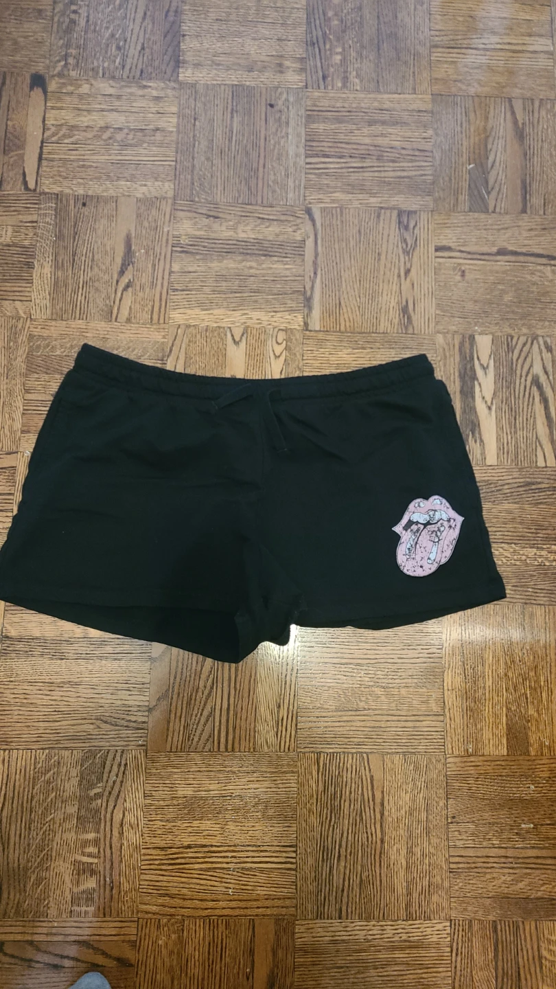 The Rolling Stones Black Shorts size large