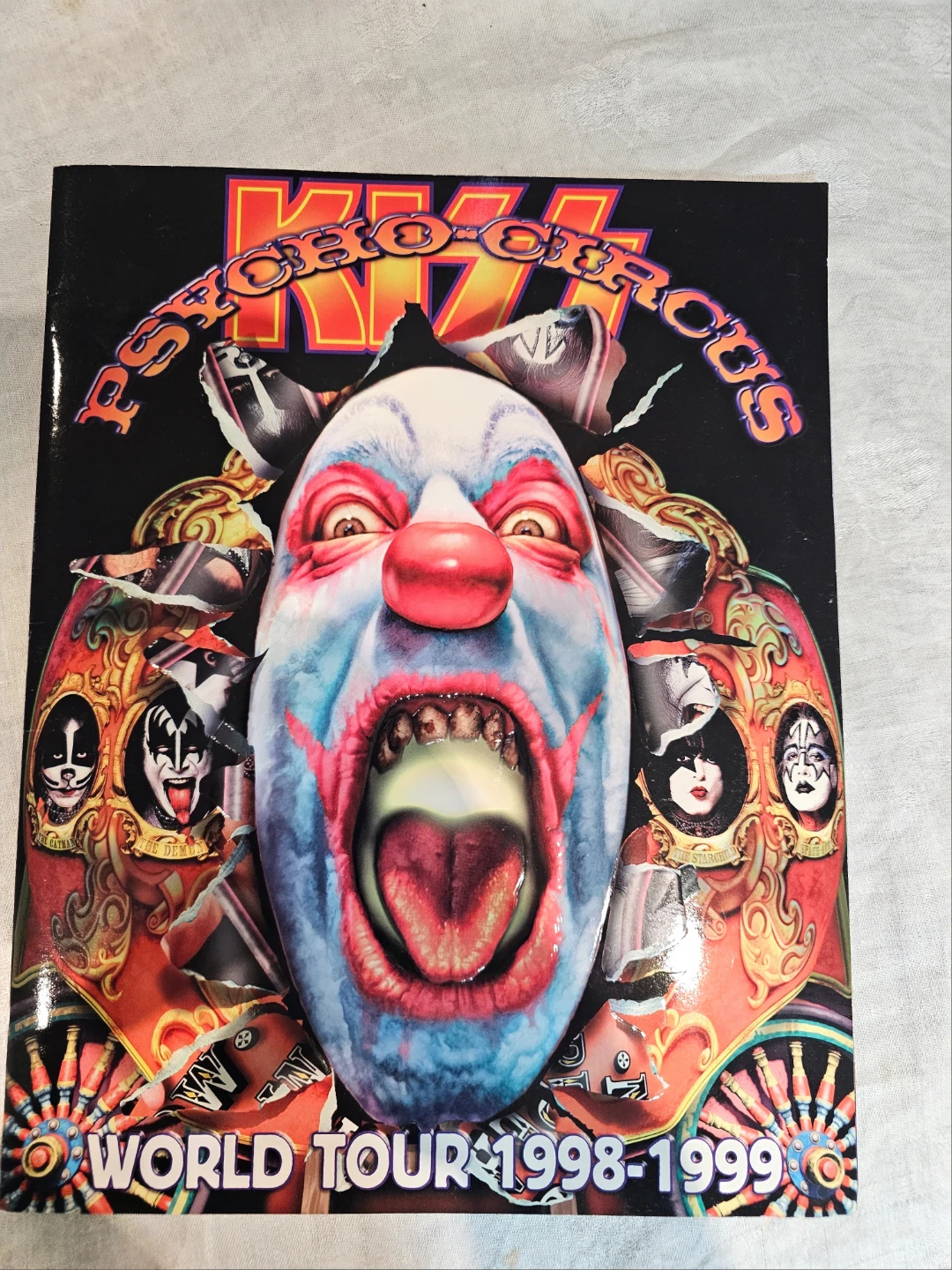 KISS Psycho Circus World Tour 1998-1999 Program