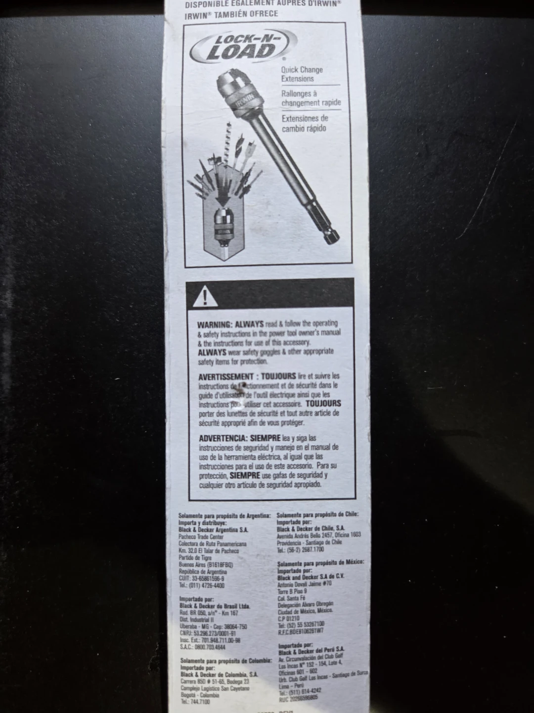 Irwin Speedbor 6" Hex Key Extension 88702 - photo 2