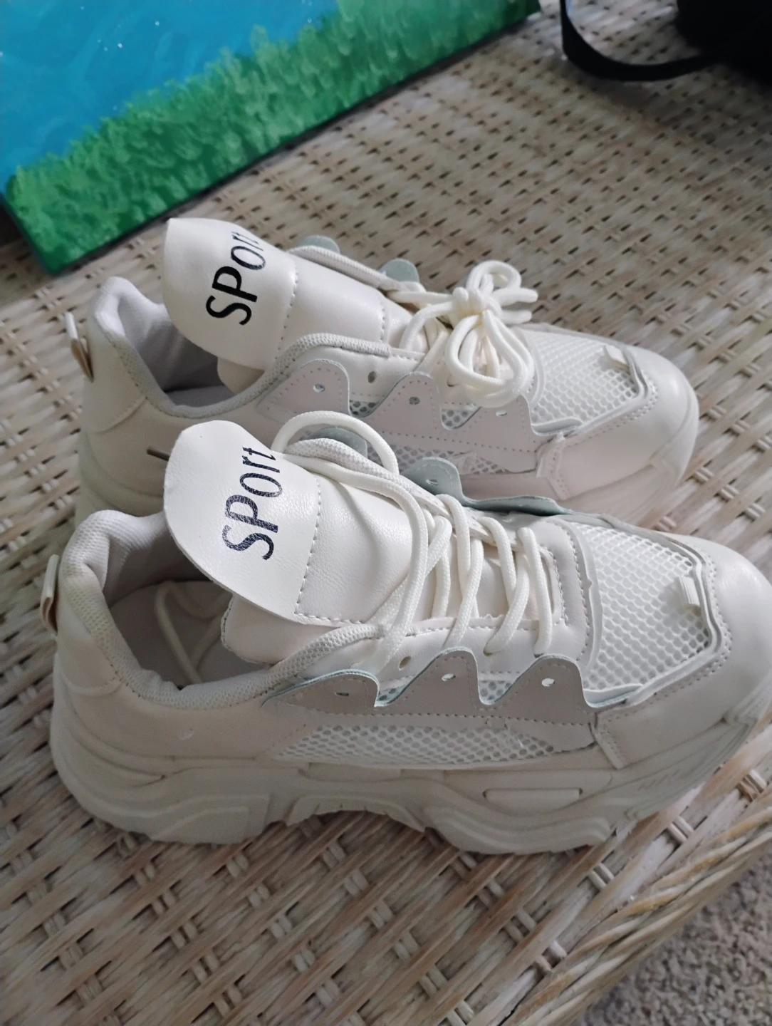 White Sport Sneakers