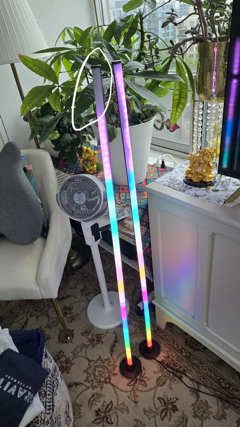 2 pack RGB Colour Changing LED Floor Lamps - photo 5