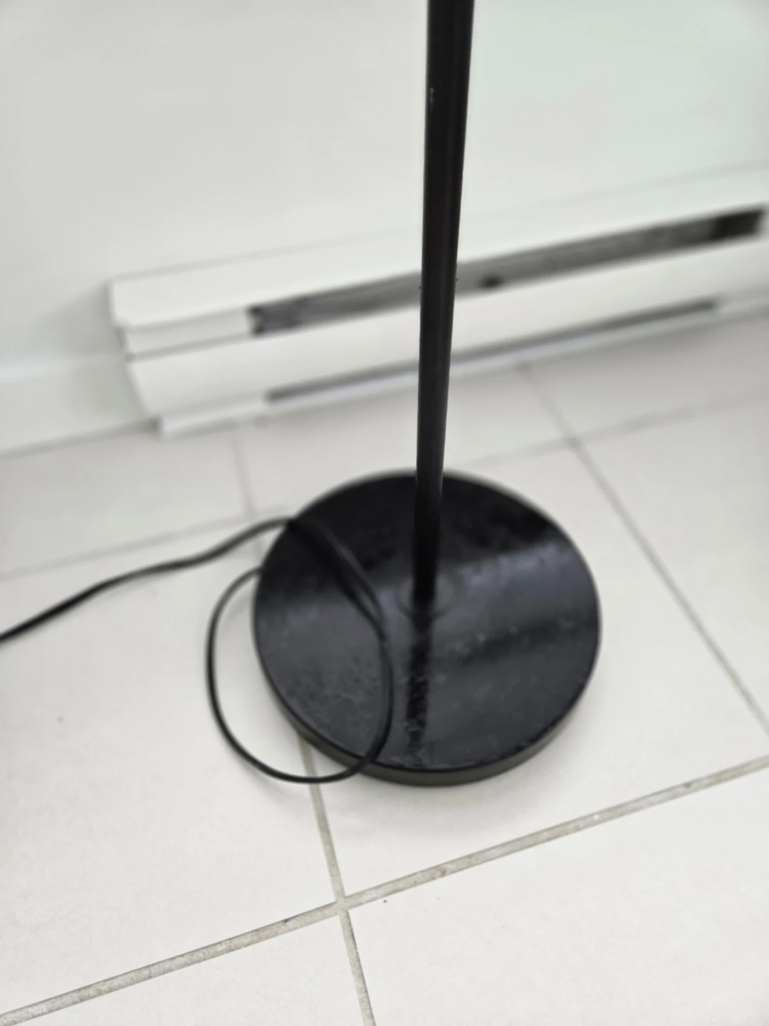 Minimalist black floor lamp - PICKUP only - photo 3