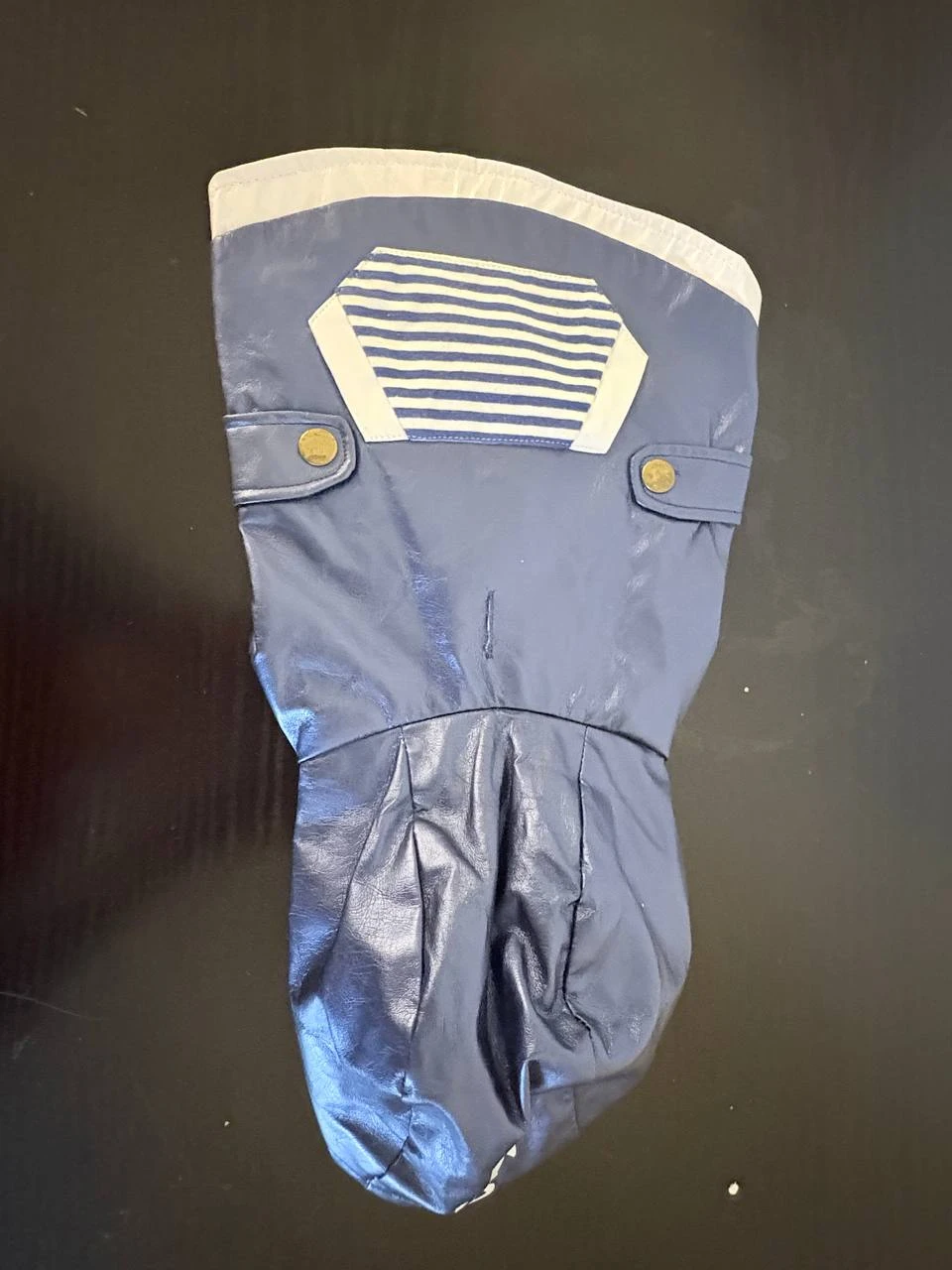 Dog nautical rain jacket - photo 2