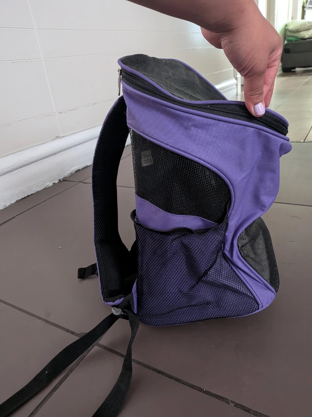 PetAmi Purple Pet Carrier Backpack - photo 3