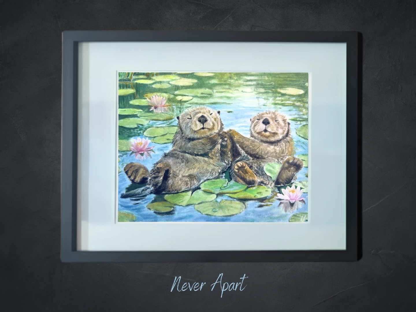 Companions Collection Paintings| Set of 4 | Glass Framed 11x14in - photo 4