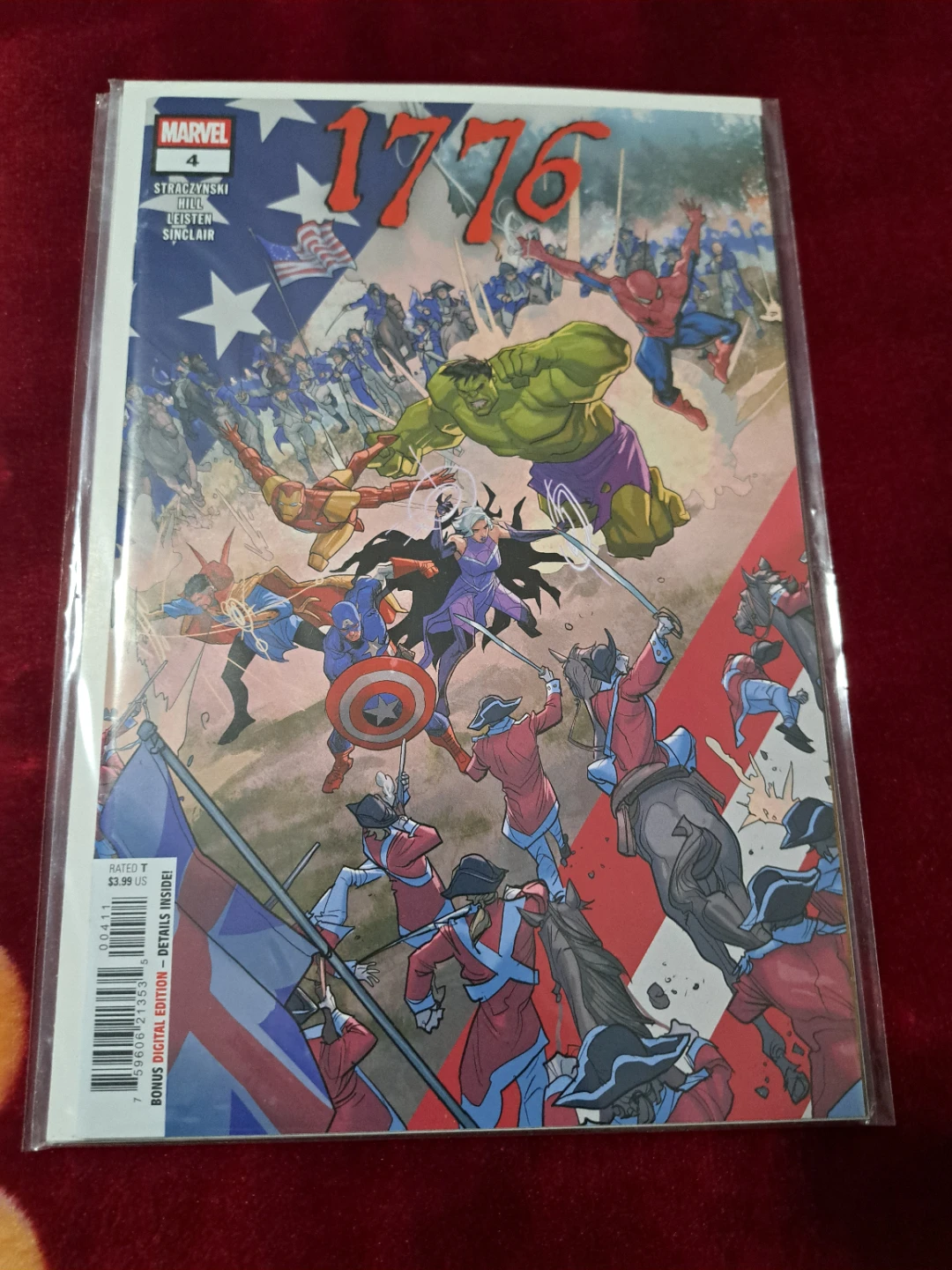Marvel 1776 Comic Book Set, Issues 1-5 - photo 4