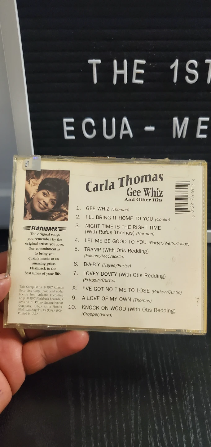 Carla Thomas Gee Whiz And Other Hits CD - photo 5