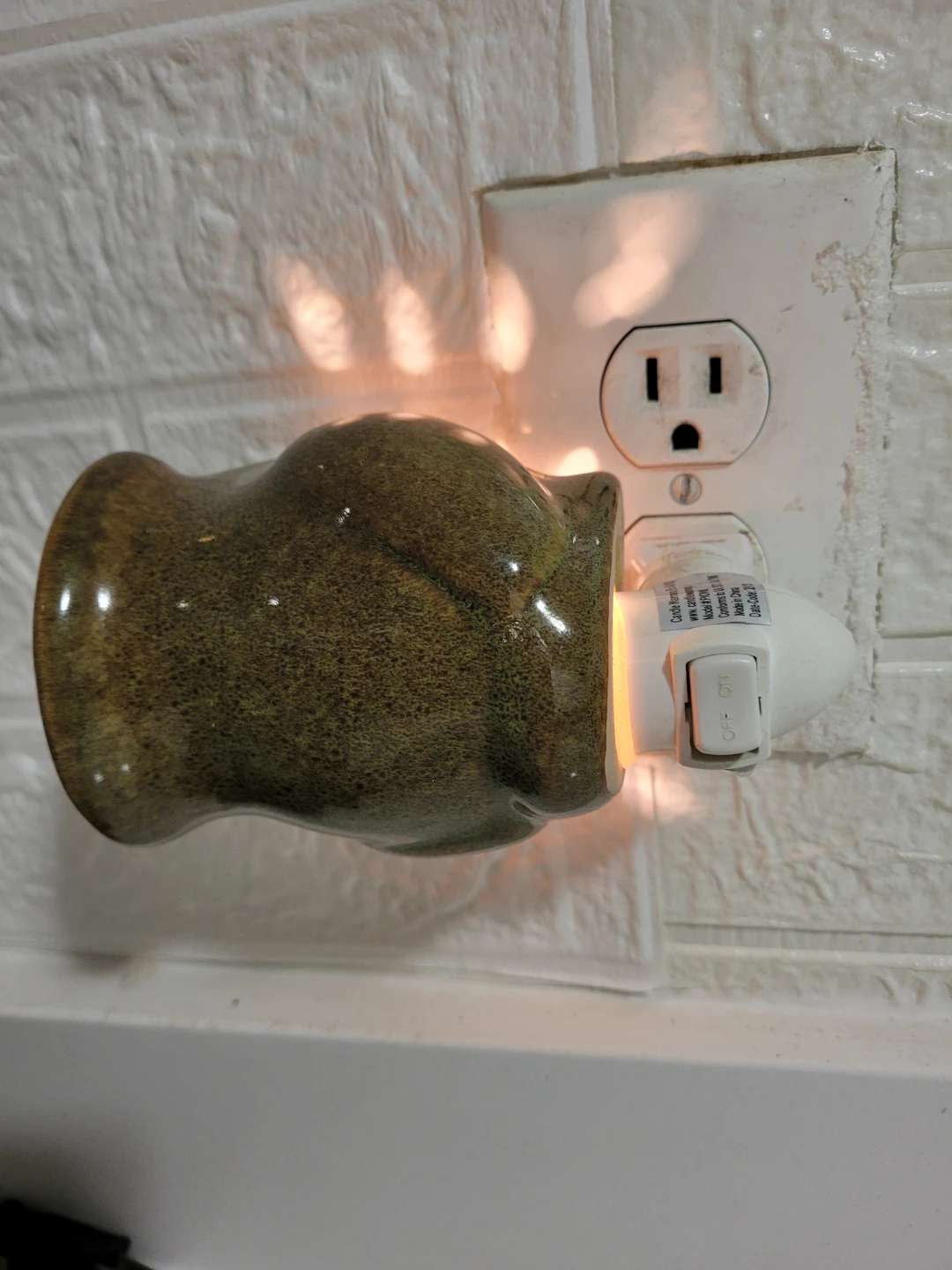 Ceramic plug in night light antique  $5 - photo 2