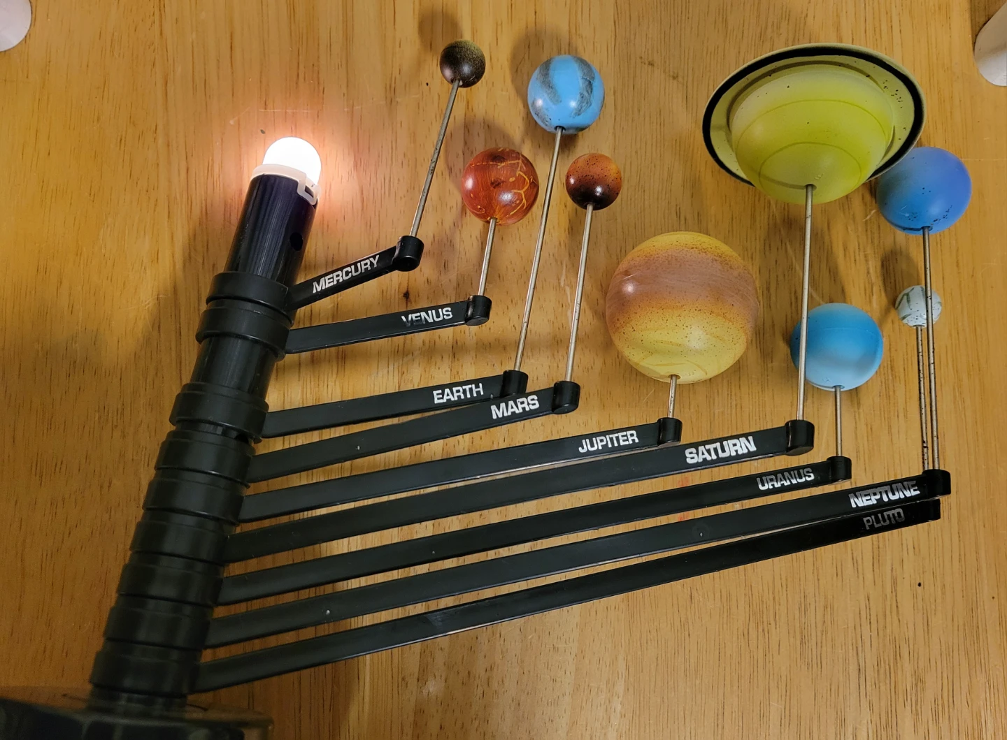 3D Solar System Planets Model / Educational Display - photo 3