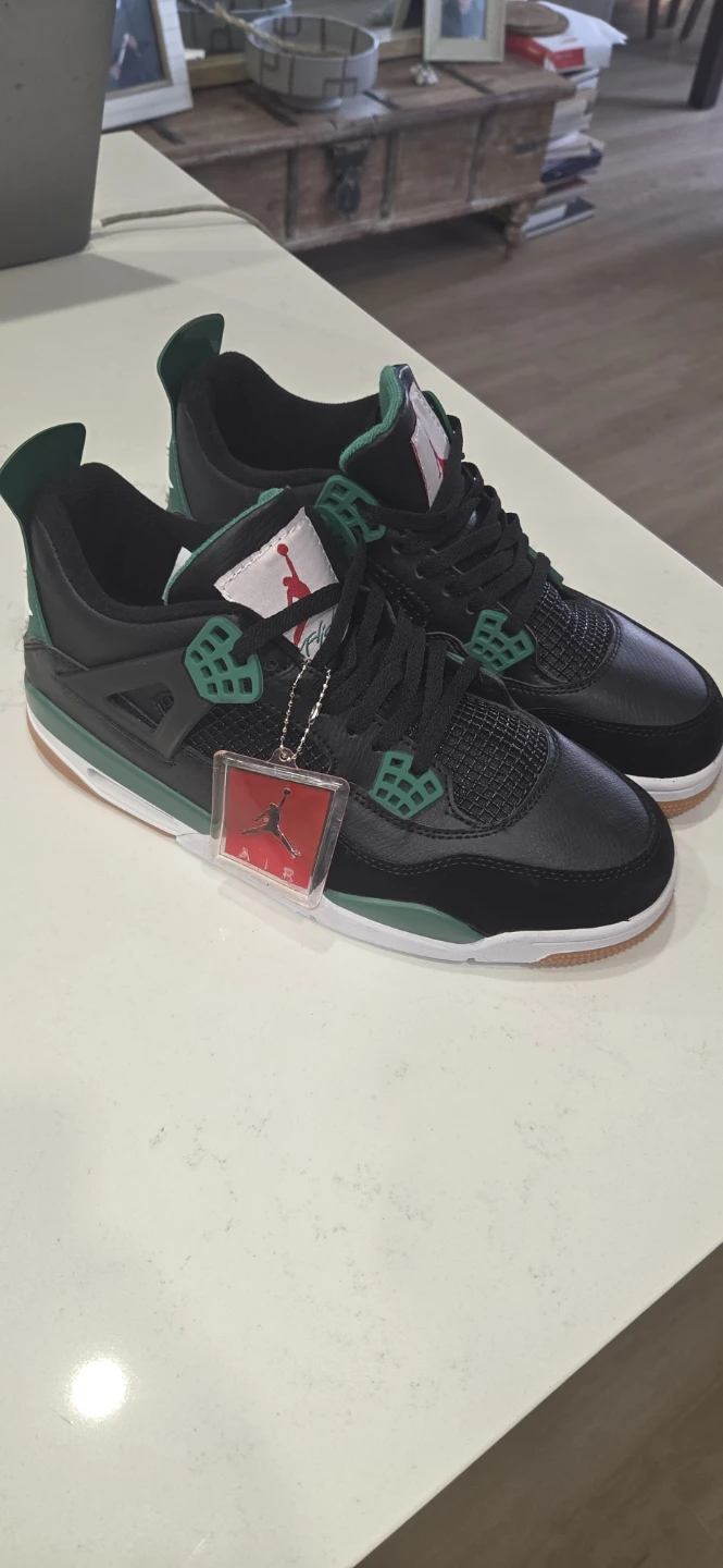 Nike SB x Jordan 4 style Pine Green - photo 2