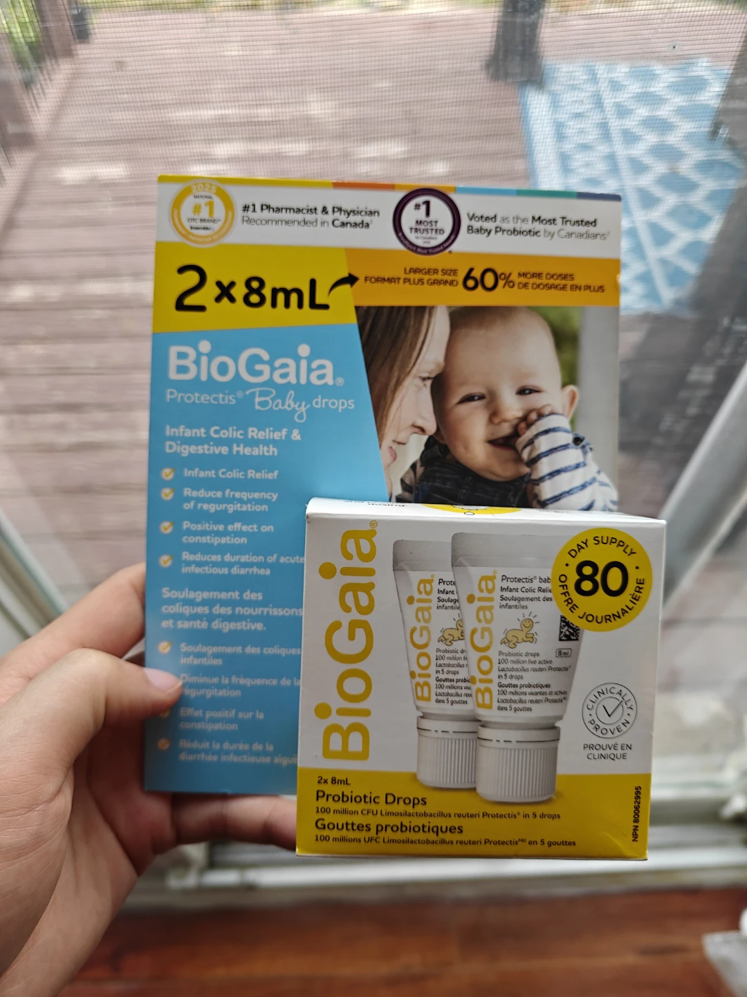 BioGaia Protectis Baby Drops 2 x 8mL (One box only)