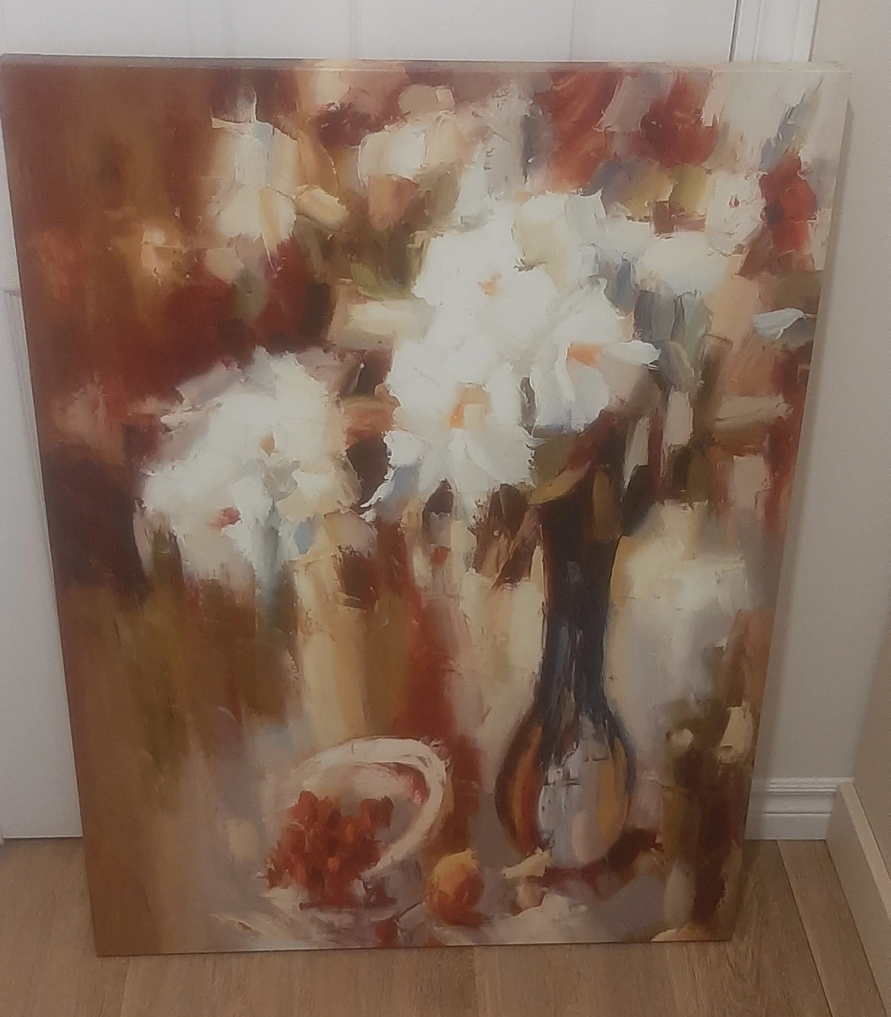 Abstract Floral Canvas Wall Art