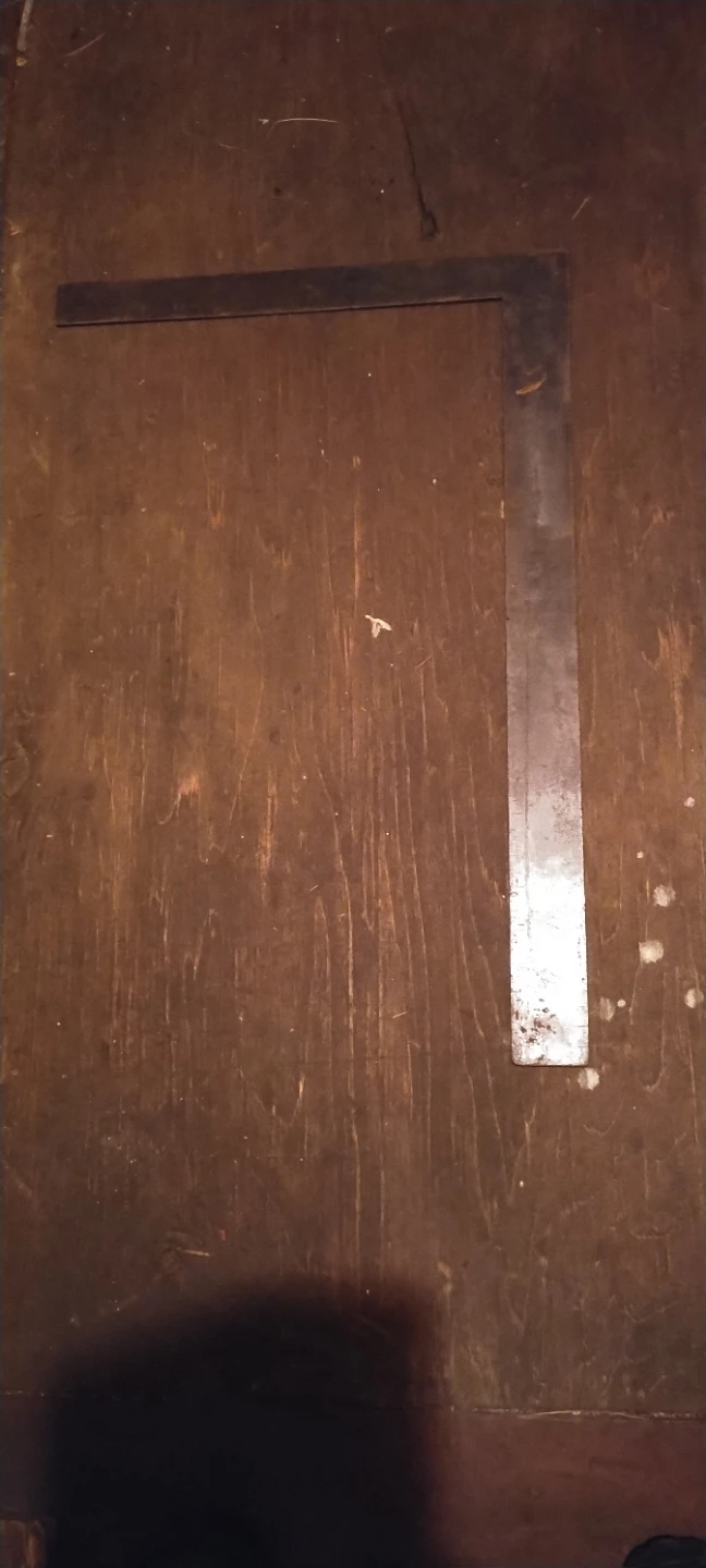 Vintage Metal Framing Square