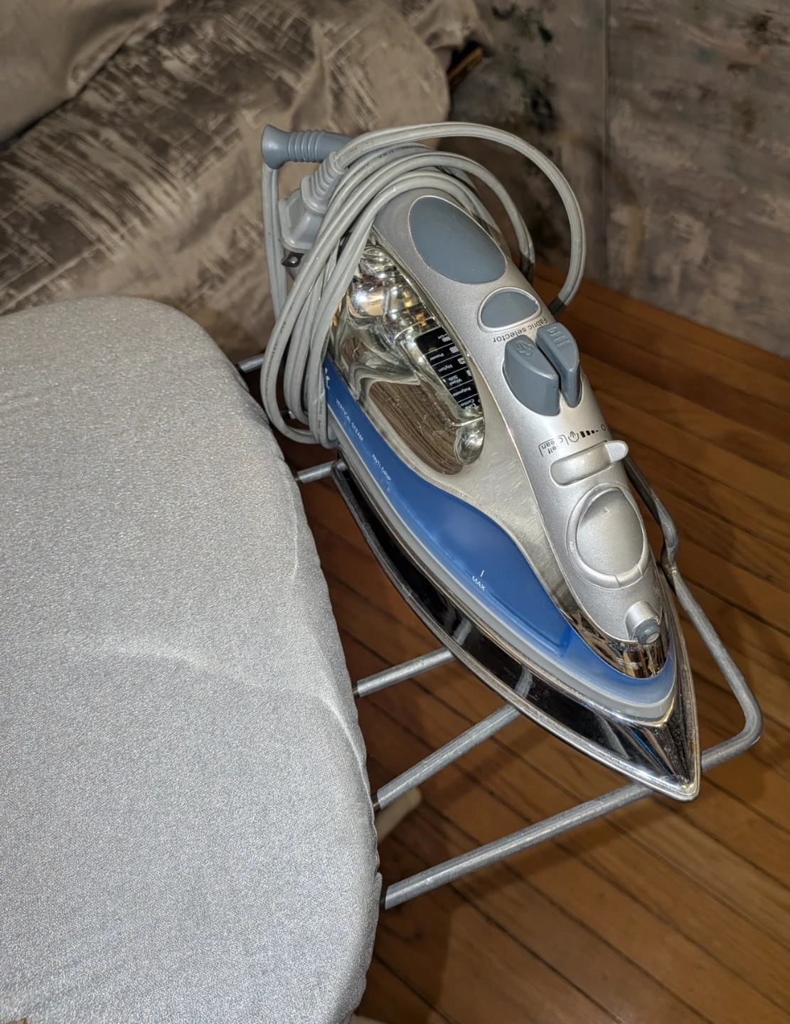Full-Size Ironing Board w/ Iron Rest & Cover - photo 4