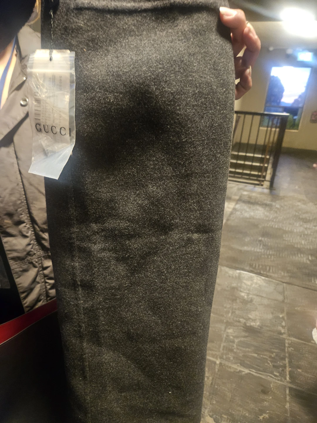 Gucci Grey Wool Trousers