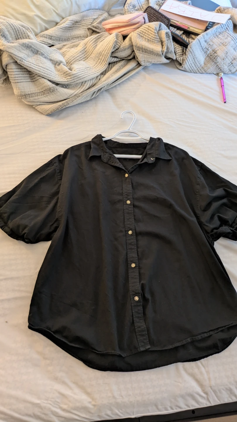XL Aritzia Denim Forum Button-Down Shirt