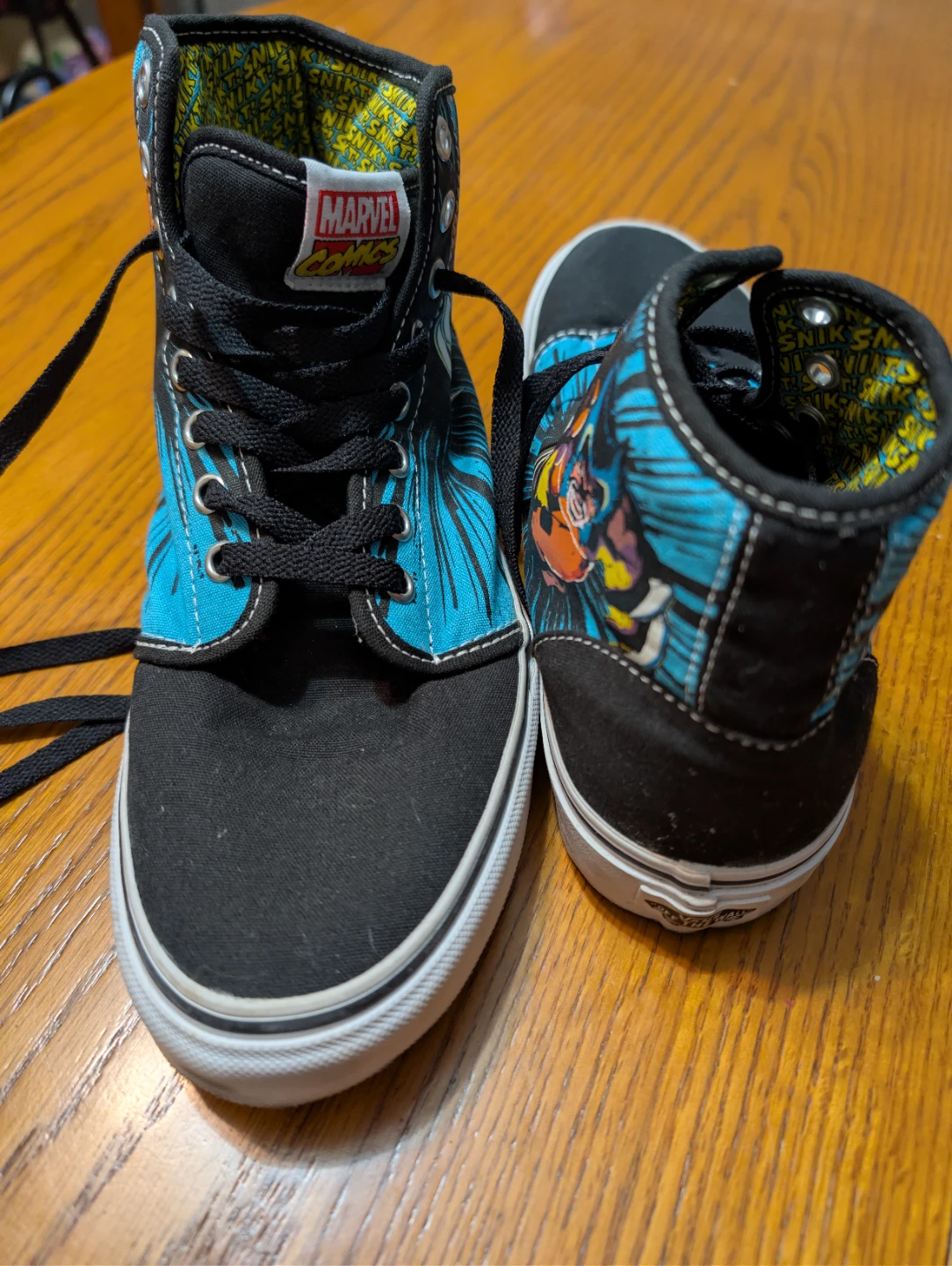 Vans Marvel Wolverine Sk8-Hi Shoes - photo 4