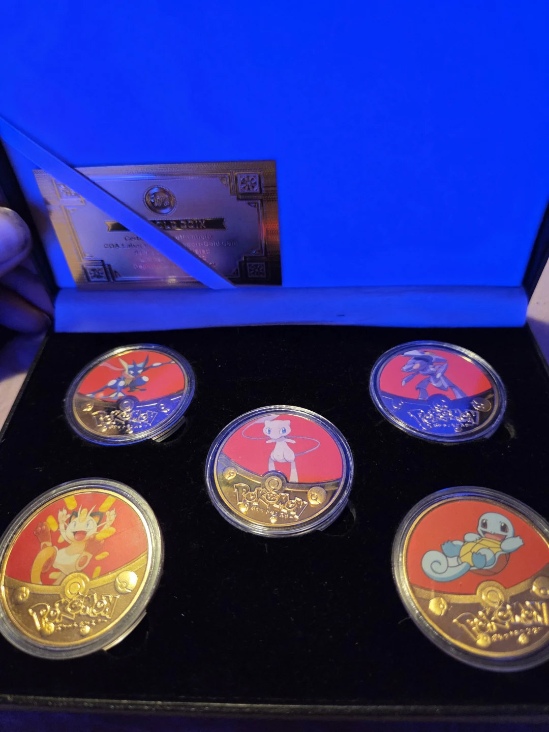 Worth Collection 24K Gold Plated Pokemon Coin Set - photo 5