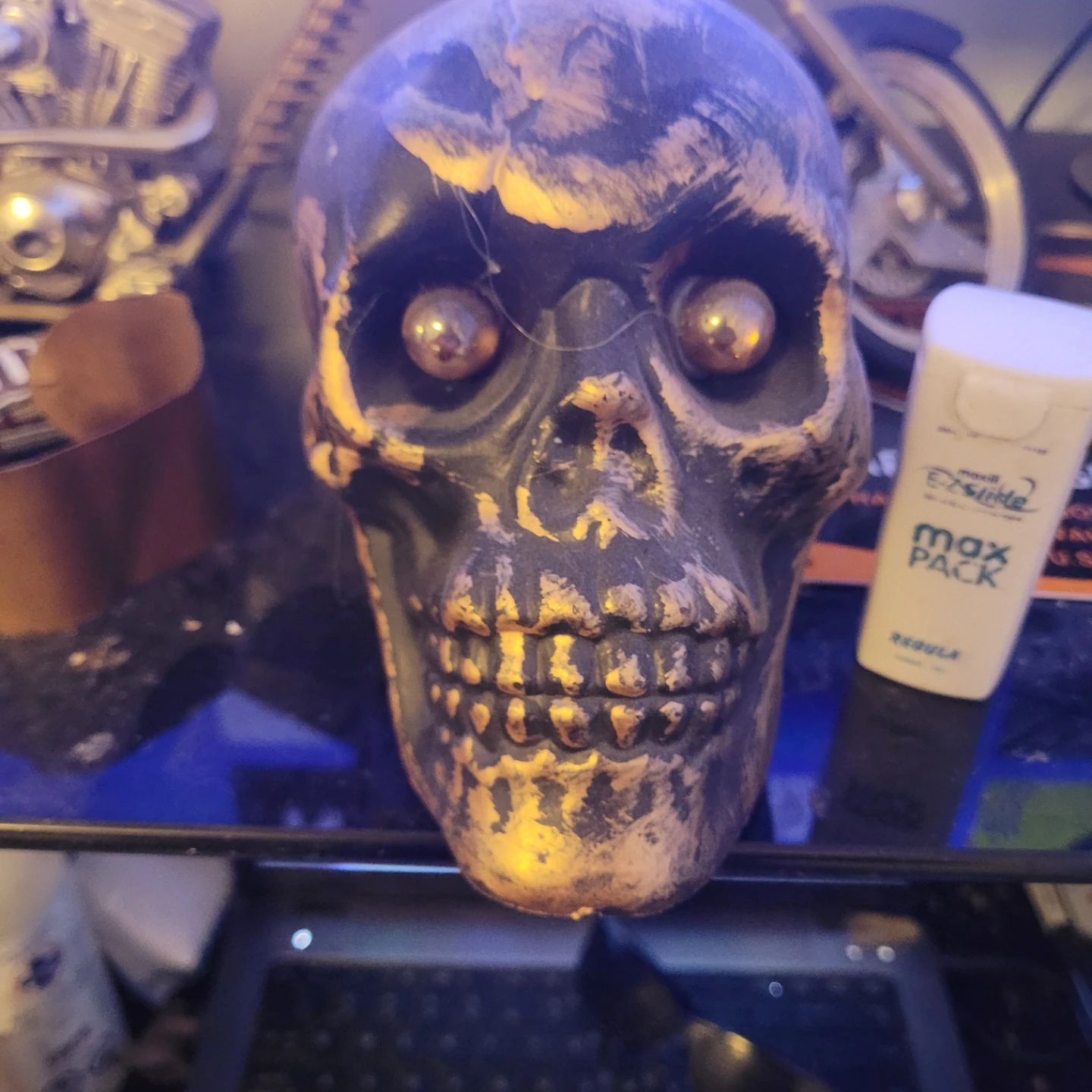 Decorative Skull Figurine