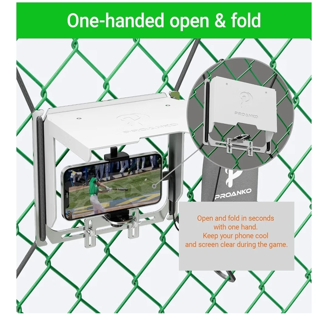 Proanko Chain Link Fence Phone Mount - photo 4