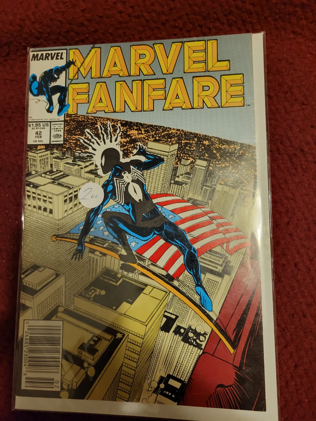 Marvel Fanfare Issue 42 Comic Book