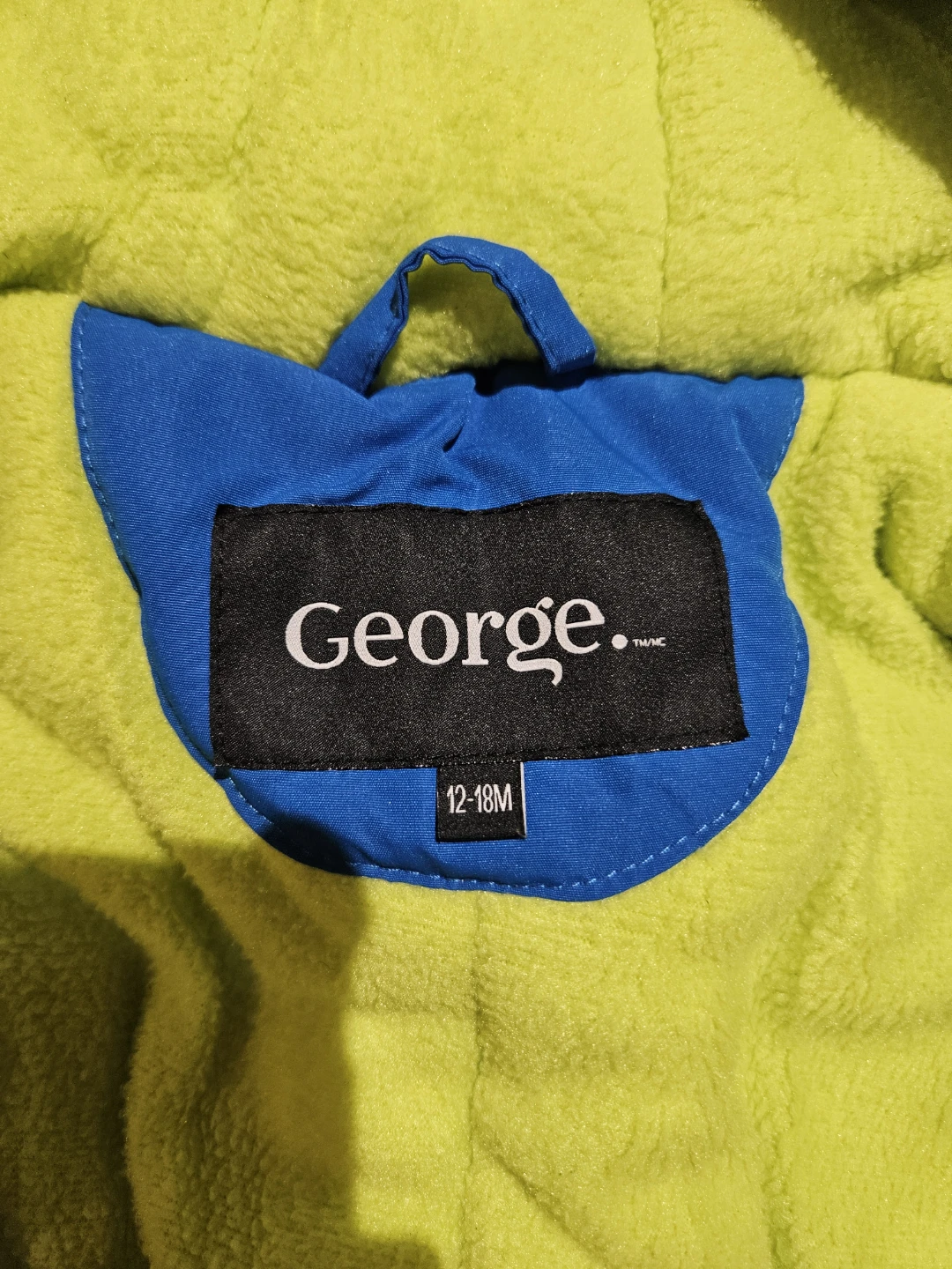 George Baby Snowsuit 12-18M - photo 4